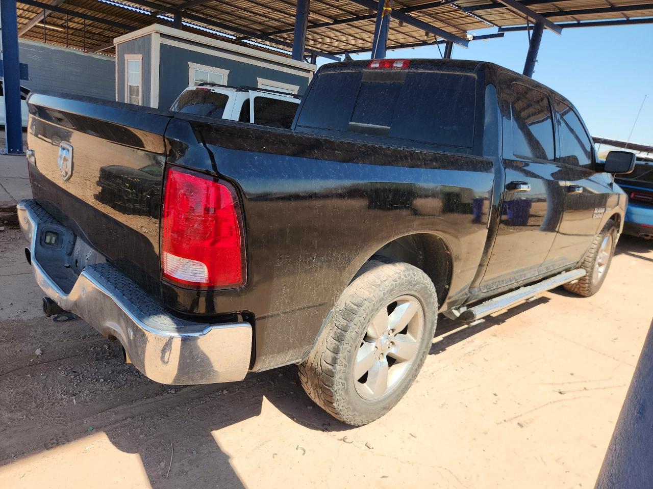 2014 Ram 1500 Slt Black vin: 1C6RR6LT3ES389029