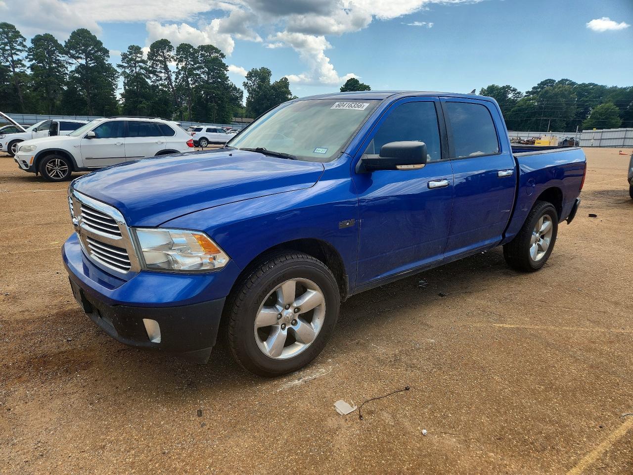 2015 Ram 1500 Slt Синий vin: 1C6RR6LT3FS621615