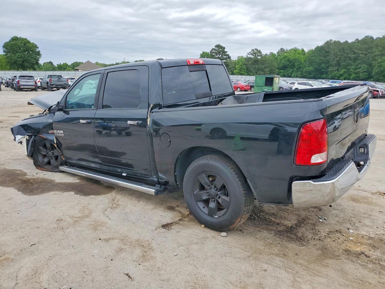 2016 Ram 1500 Slt Black vin: 1C6RR6LT3GS176634