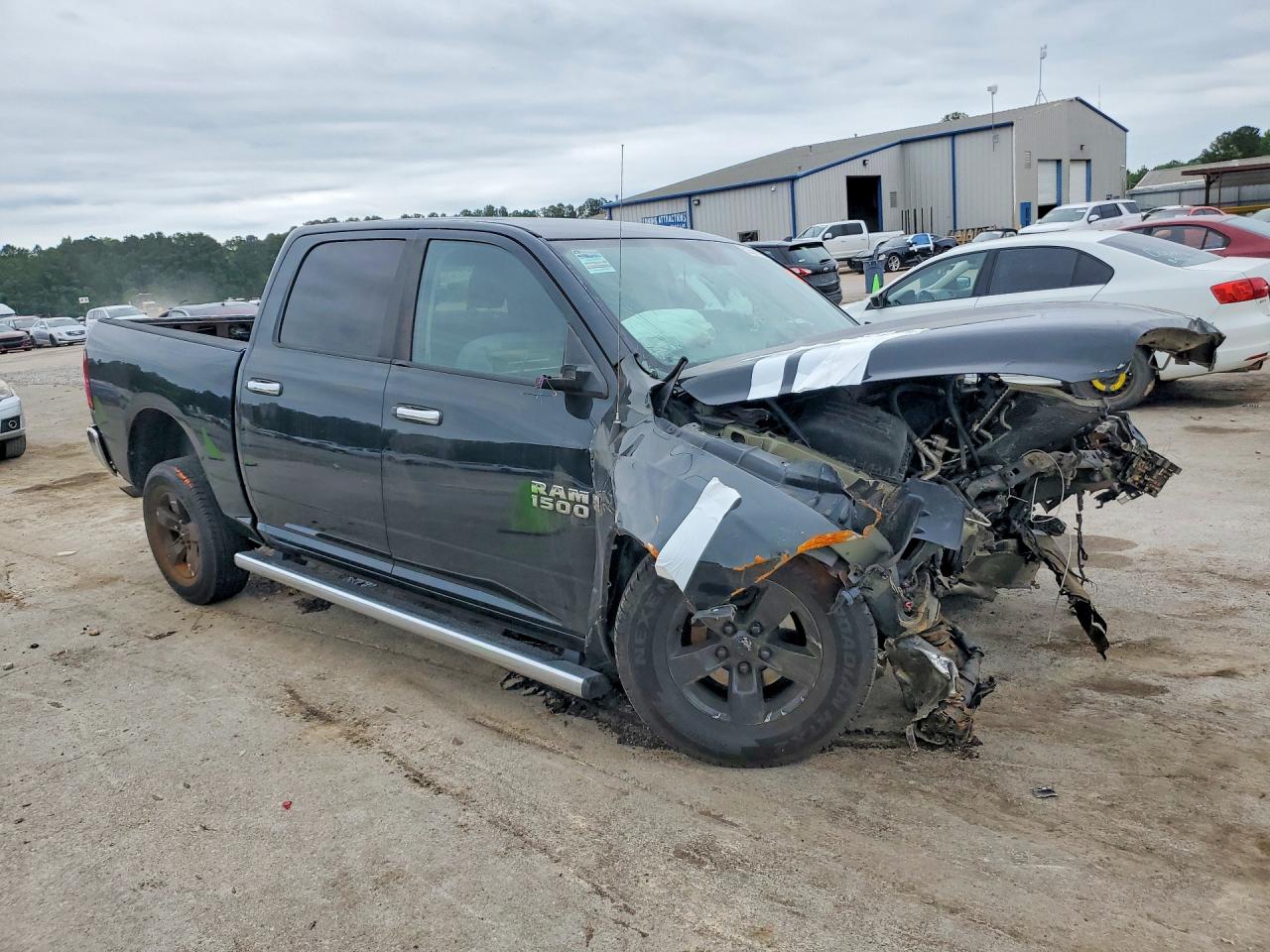 2016 Ram 1500 Slt Black vin: 1C6RR6LT3GS176634