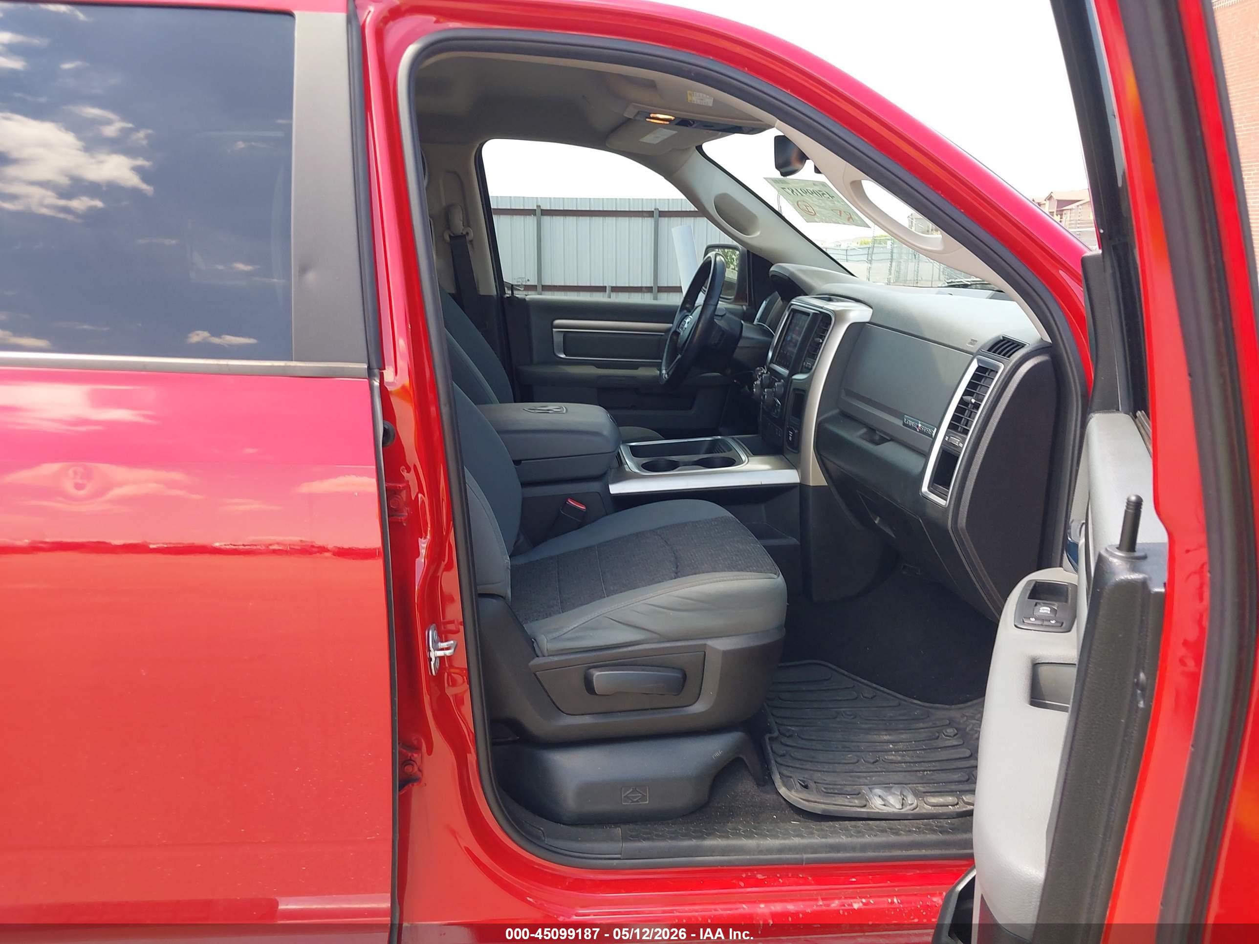 2018 Ram 1500 Lone Star  4x2 5'7 Box Red vin: 1C6RR6LT3JS350273