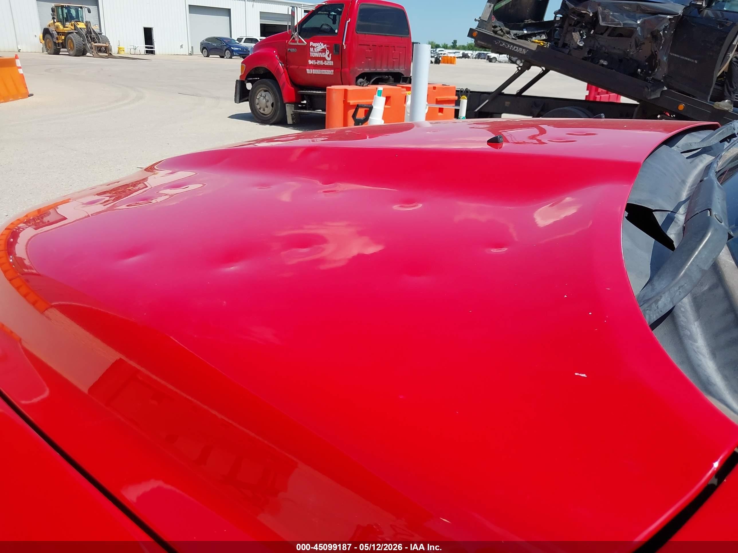 2018 Ram 1500 Lone Star  4x2 5'7 Box Red vin: 1C6RR6LT3JS350273