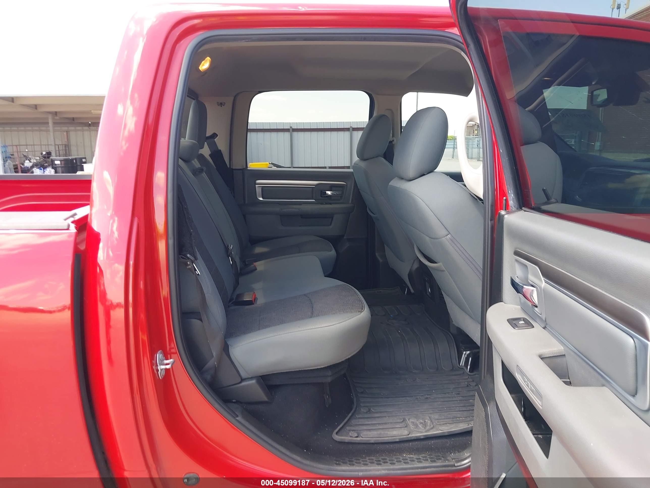 2018 Ram 1500 Lone Star  4x2 5'7 Box Red vin: 1C6RR6LT3JS350273