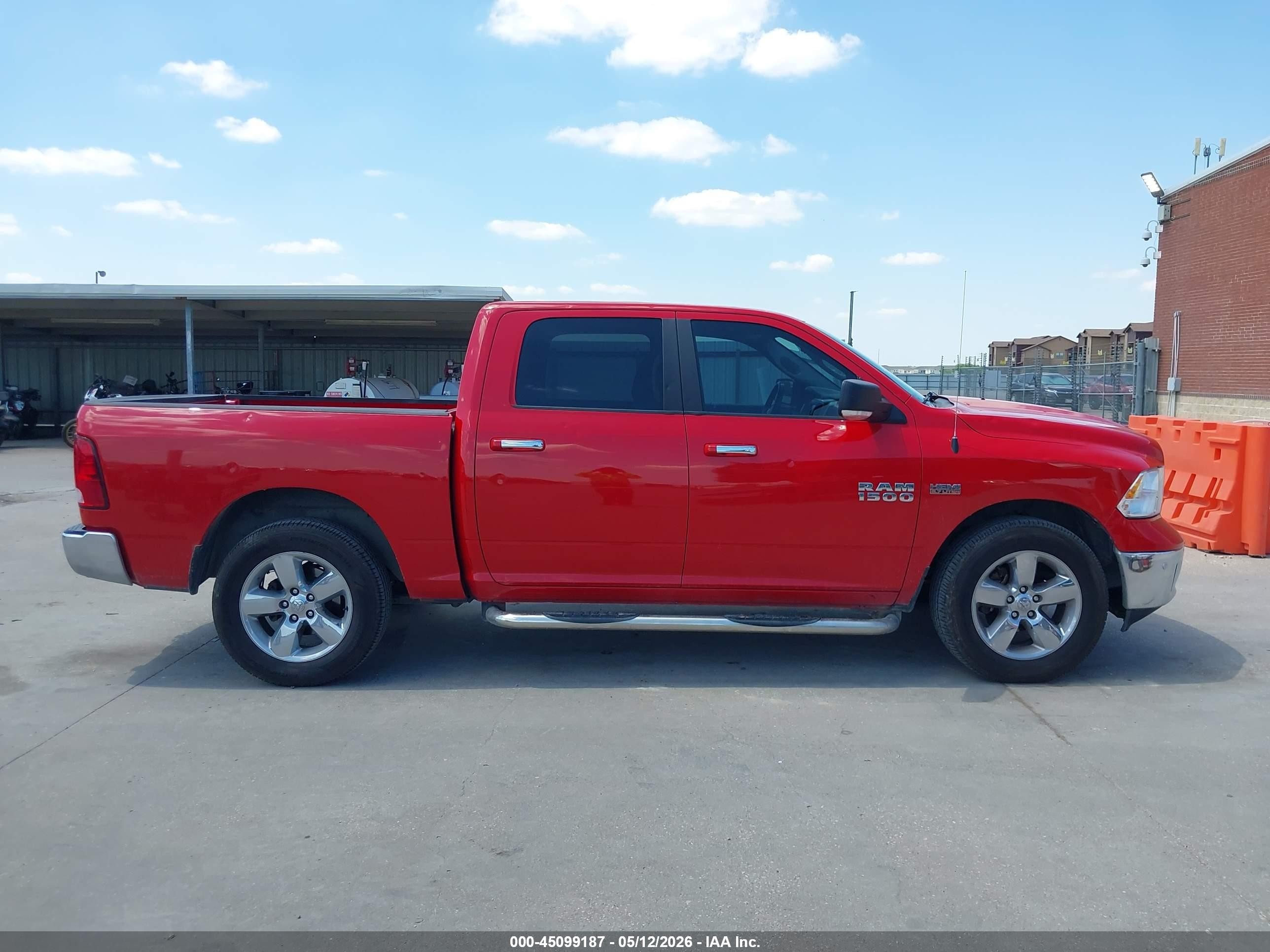 2018 Ram 1500 Lone Star  4x2 5'7 Box Red vin: 1C6RR6LT3JS350273