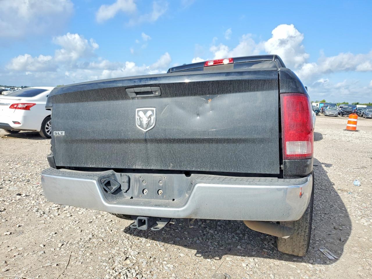 2013 Ram 1500 Slt Черный vin: 1C6RR6LT4DS633866
