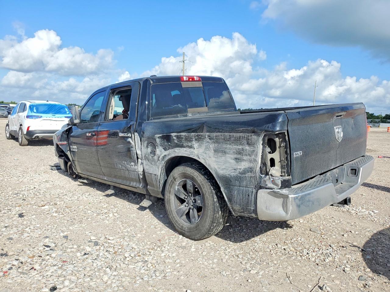 2013 Ram 1500 Slt Черный vin: 1C6RR6LT4DS633866