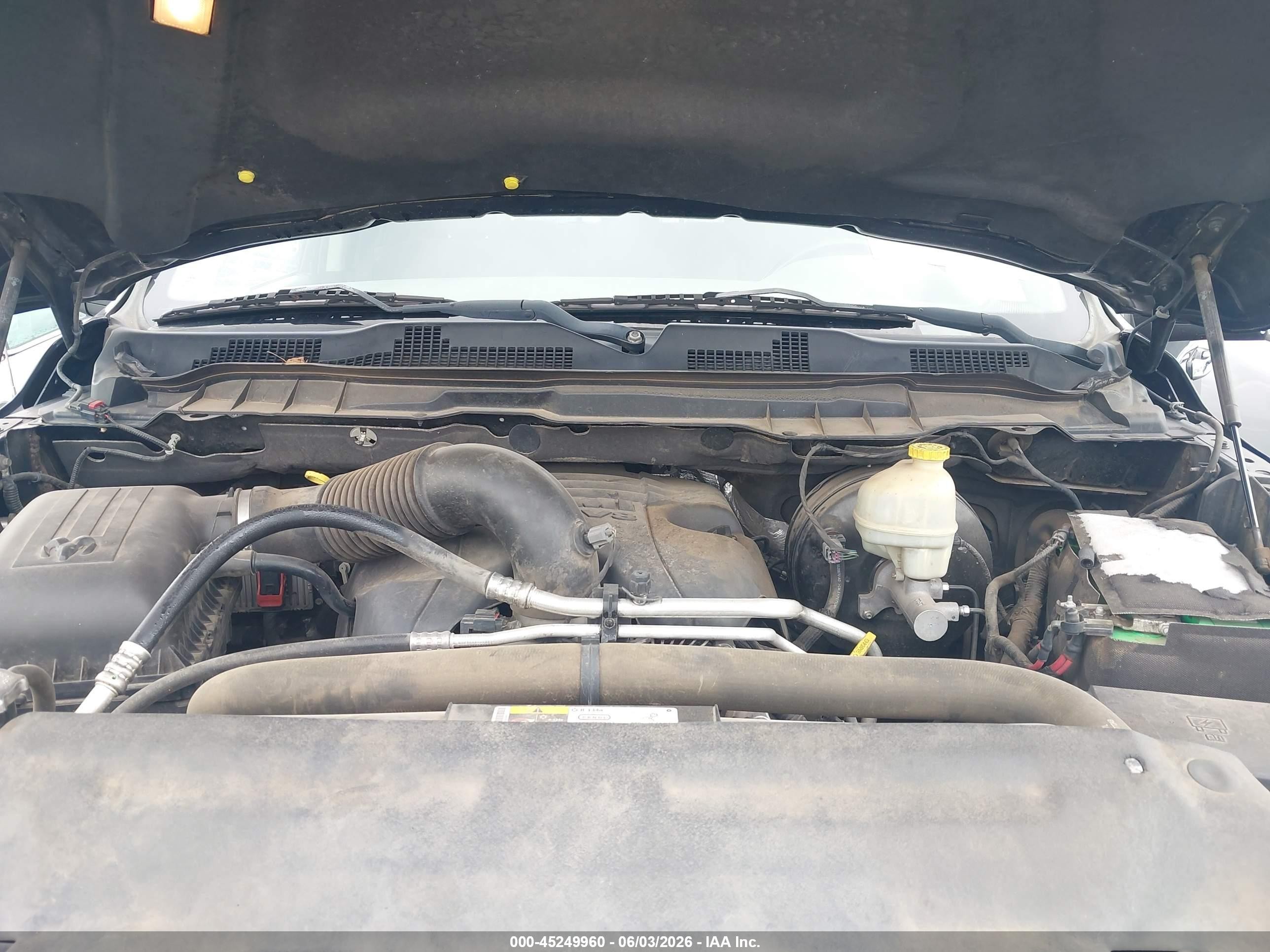 2013 Ram 1500 Lone Star Черный vin: 1C6RR6LT4DS665815