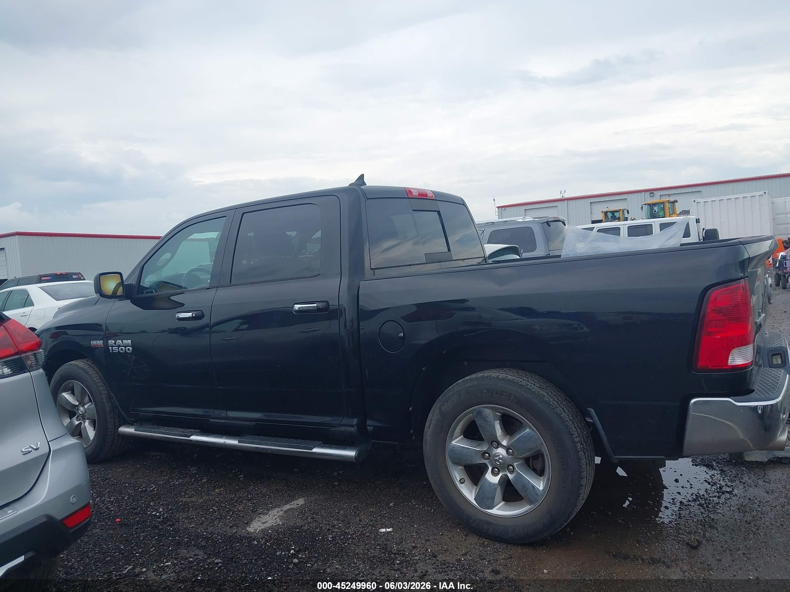 2013 Ram 1500 Lone Star Черный vin: 1C6RR6LT4DS665815