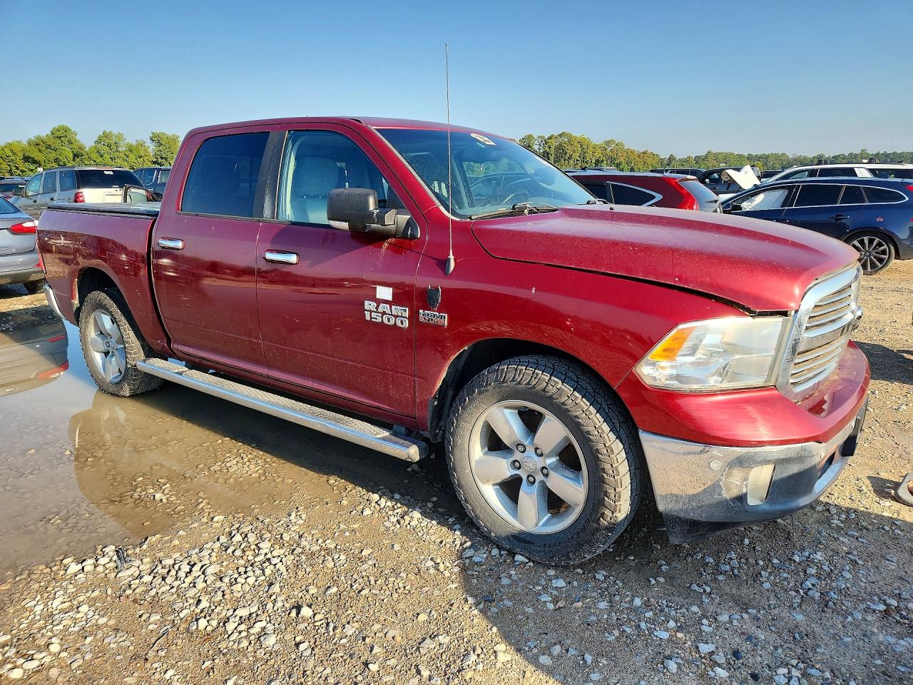 2014 Ram 1500 Slt Burgundy vin: 1C6RR6LT4ES259289