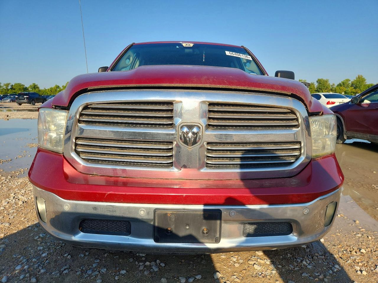 2014 Ram 1500 Slt Burgundy vin: 1C6RR6LT4ES259289