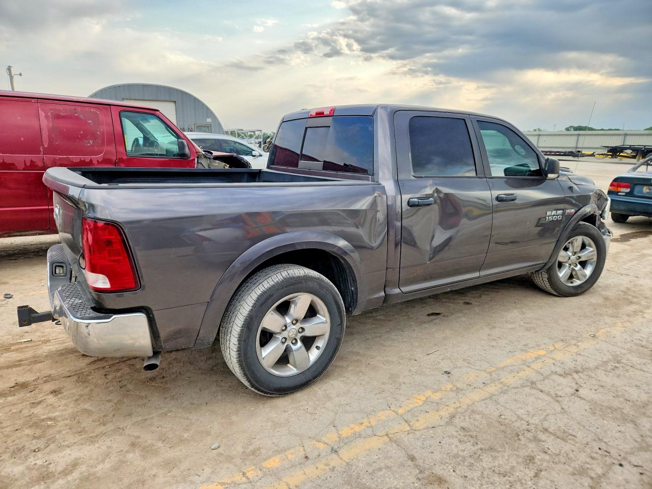 2014 Ram 1500 Slt Gray vin: 1C6RR6LT4ES301850