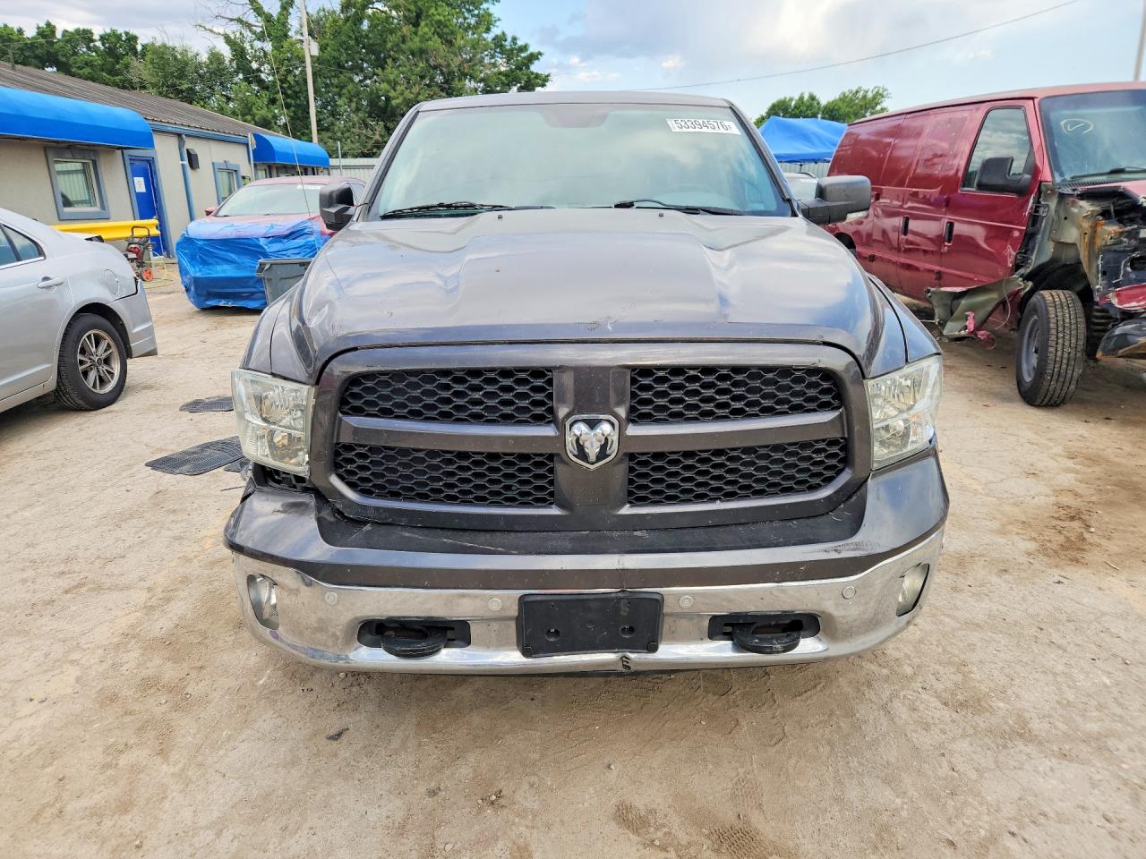 2014 Ram 1500 Slt Gray vin: 1C6RR6LT4ES301850
