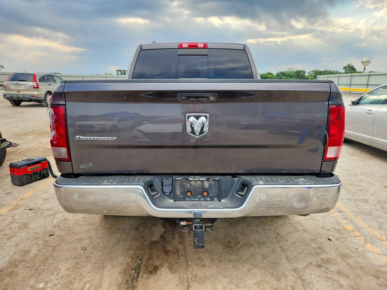 2014 Ram 1500 Slt Gray vin: 1C6RR6LT4ES301850