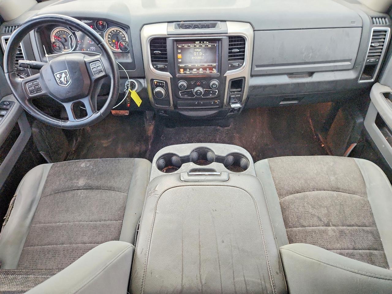 2014 Ram 1500 Slt Gray vin: 1C6RR6LT4ES301850