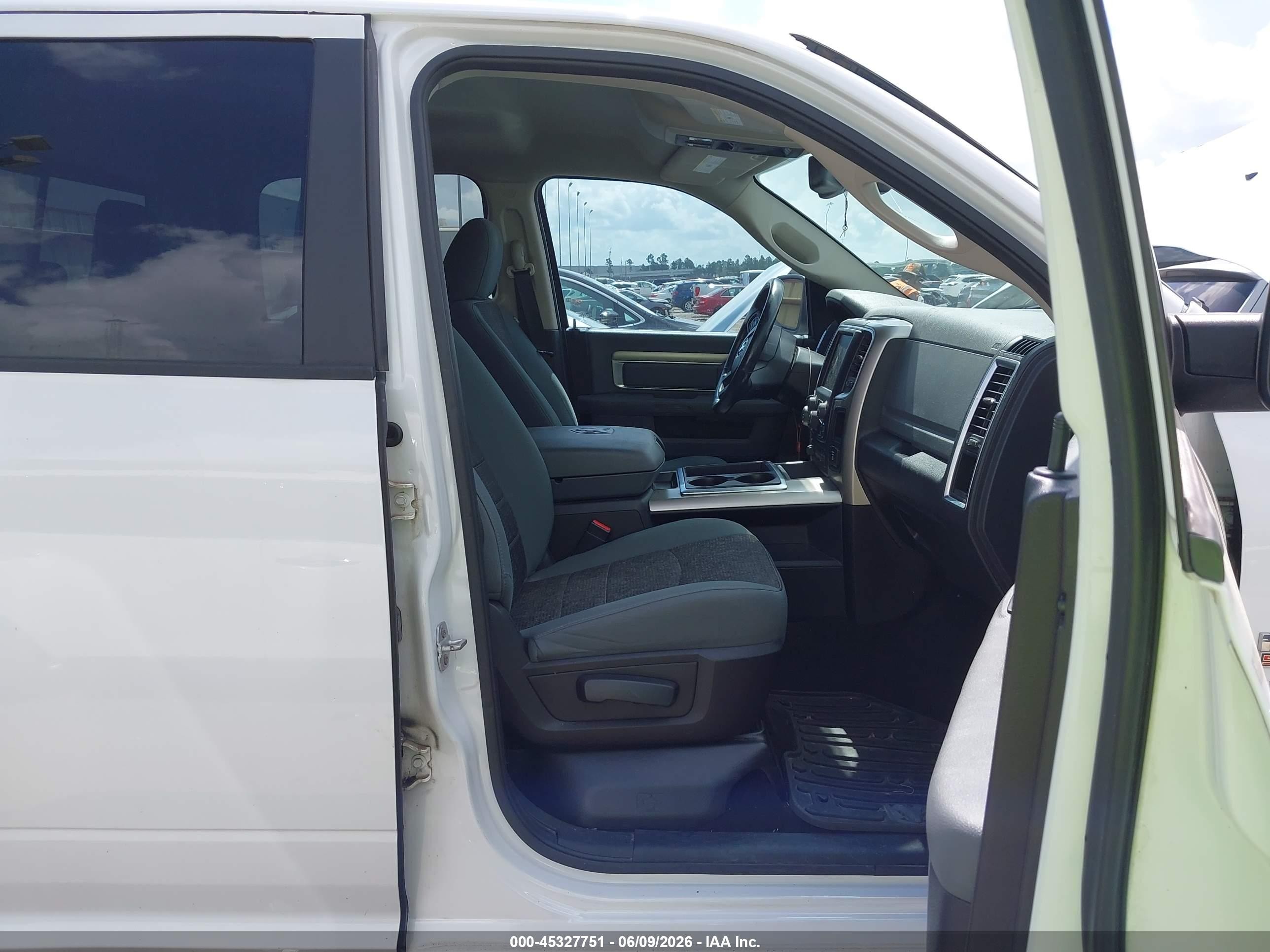 2014 Ram 1500 Lone Star White vin: 1C6RR6LT4ES455717