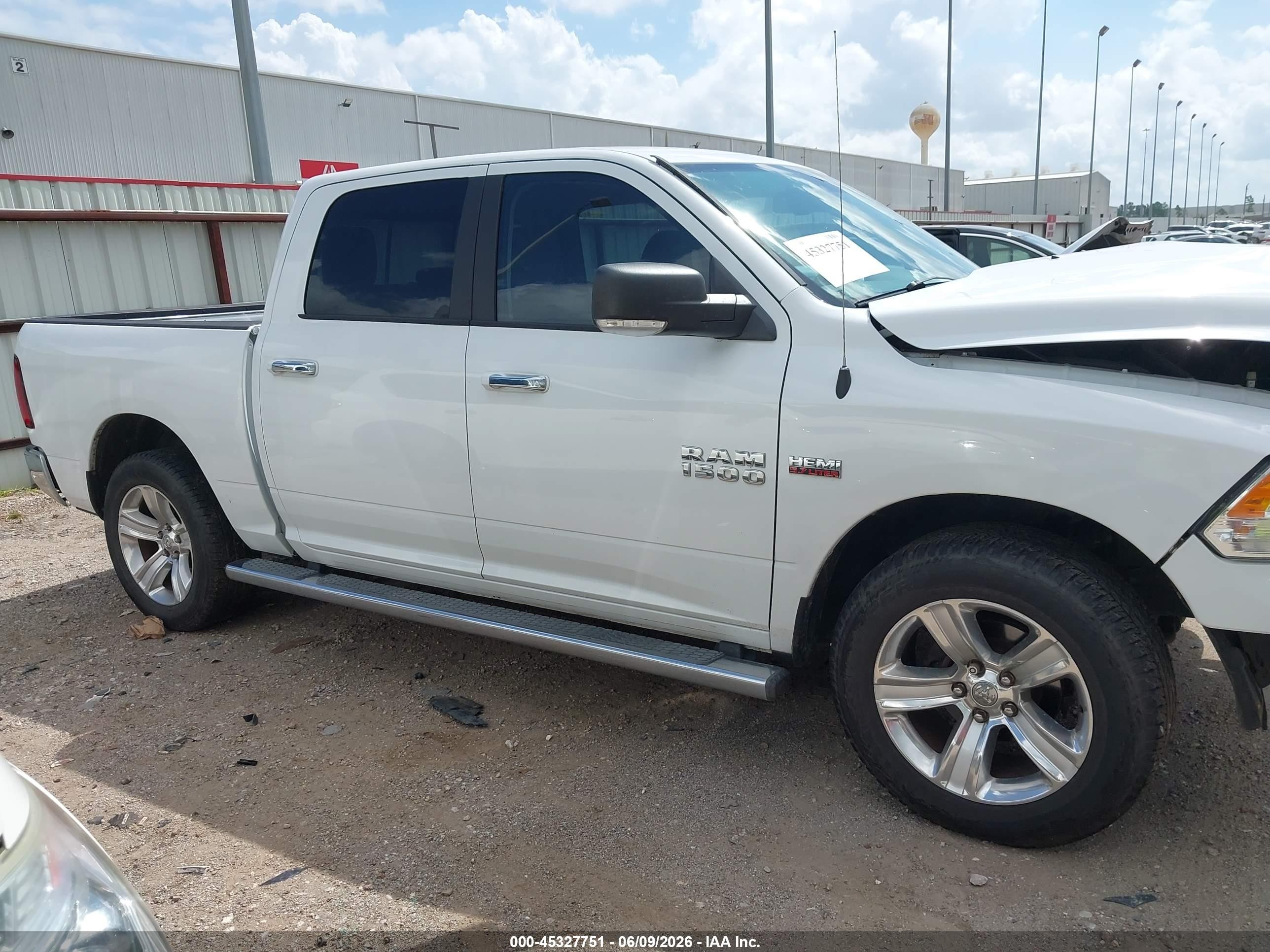 2014 Ram 1500 Lone Star White vin: 1C6RR6LT4ES455717