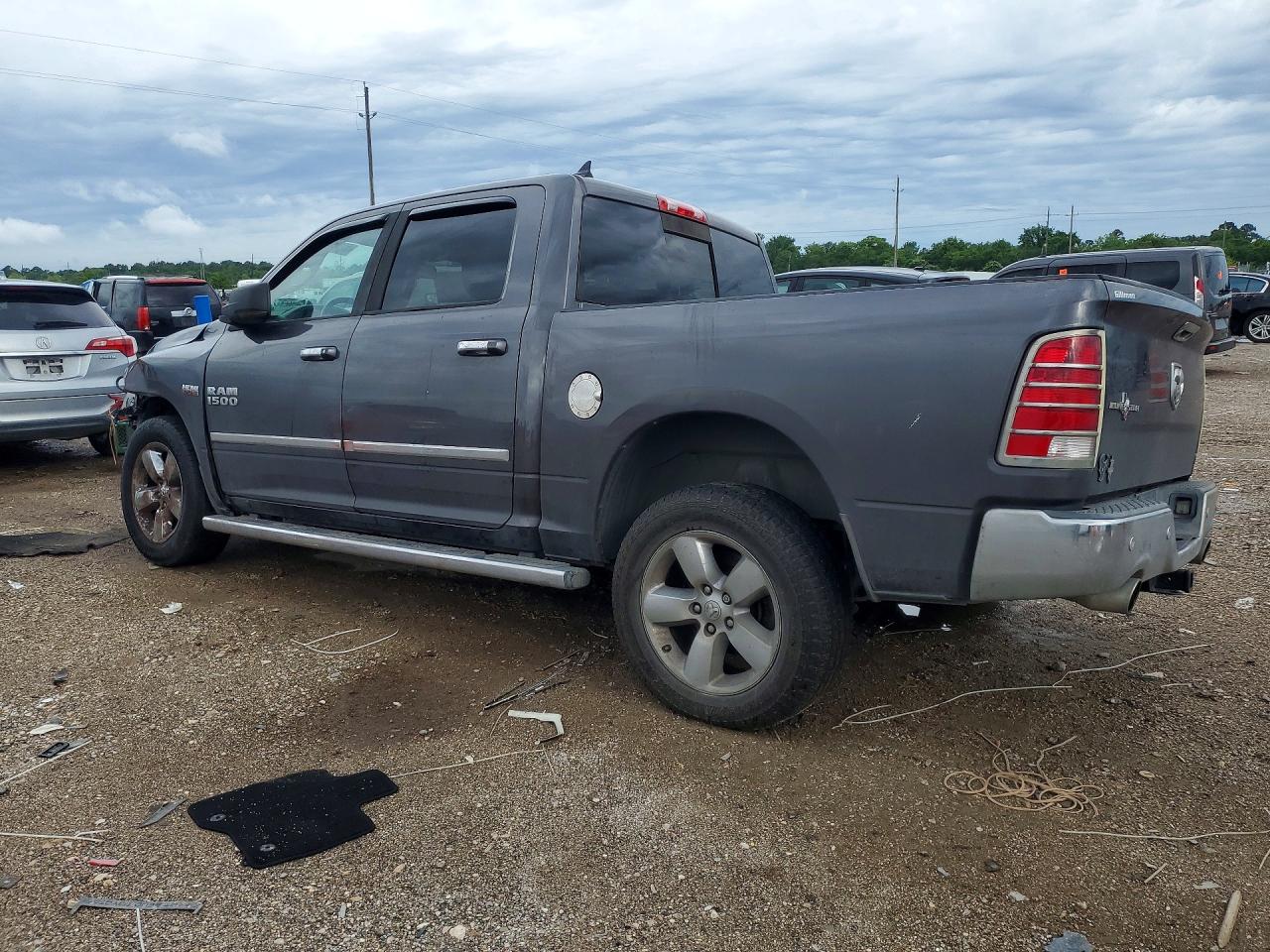 2015 Ram 1500 Slt Gray vin: 1C6RR6LT4FS565278