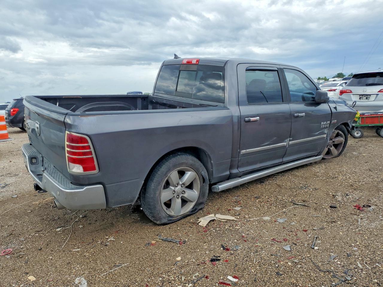 2015 Ram 1500 Slt Gray vin: 1C6RR6LT4FS565278