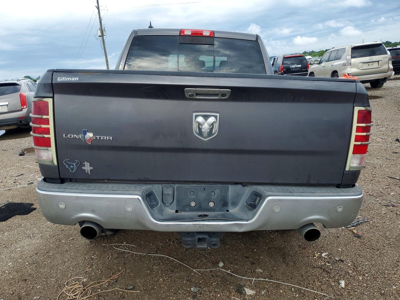 2015 Ram 1500 Slt Gray vin: 1C6RR6LT4FS565278