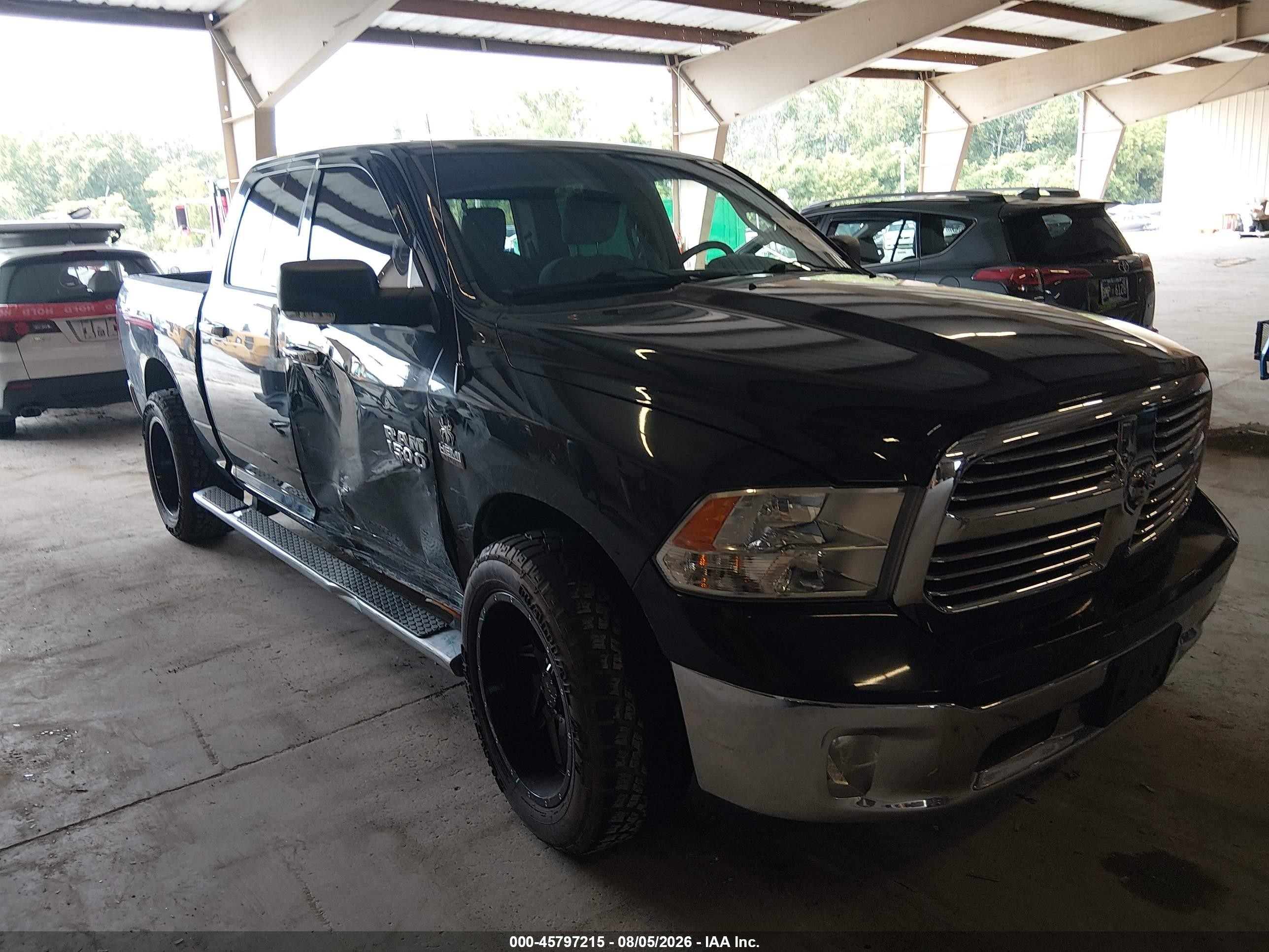 2015 Ram 1500 Big Horn Black vin: 1C6RR6LT4FS623972