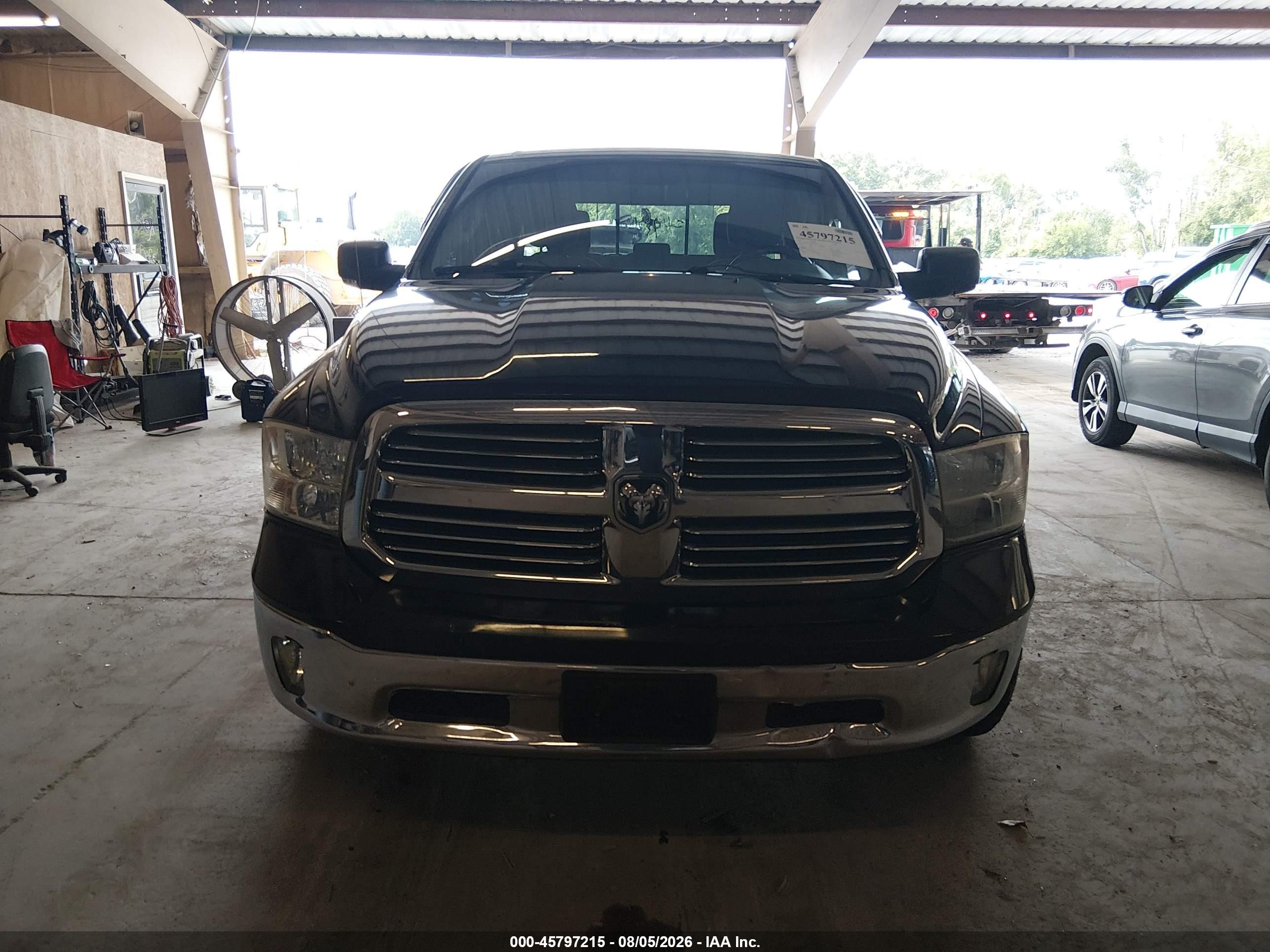 2015 Ram 1500 Big Horn Black vin: 1C6RR6LT4FS623972