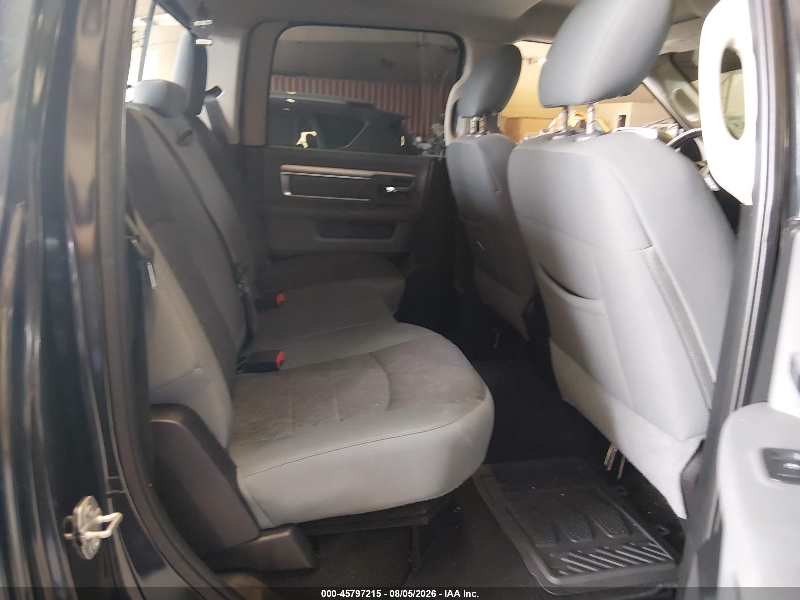 2015 Ram 1500 Big Horn Black vin: 1C6RR6LT4FS623972