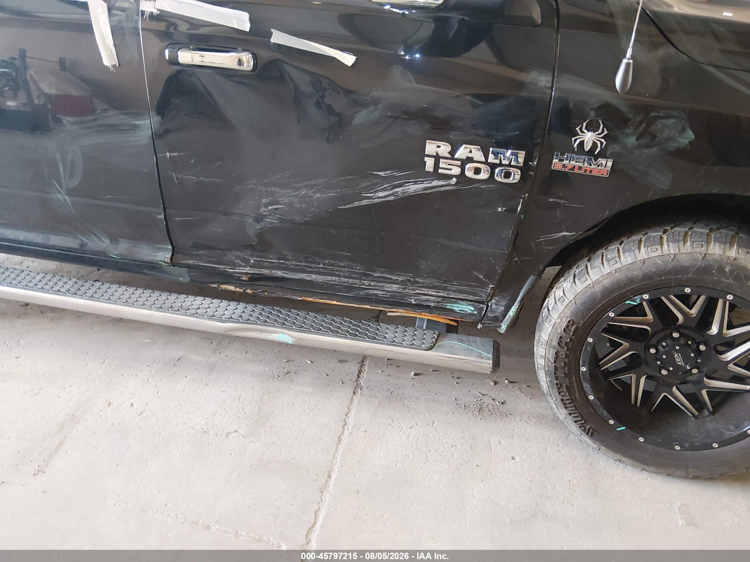 2015 Ram 1500 Big Horn Black vin: 1C6RR6LT4FS623972