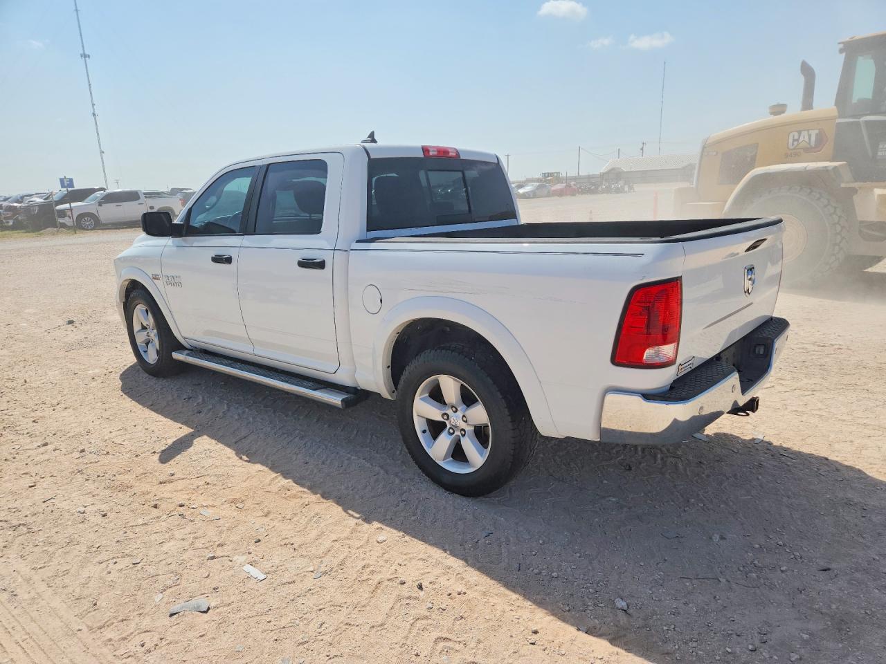2015 Ram 1500 Slt White vin: 1C6RR6LT4FS639704
