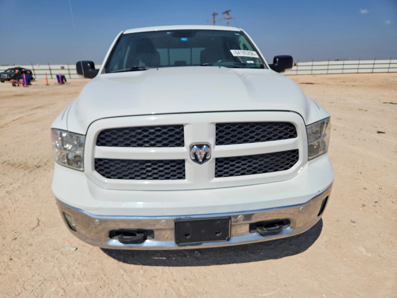 2015 Ram 1500 Slt White vin: 1C6RR6LT4FS639704