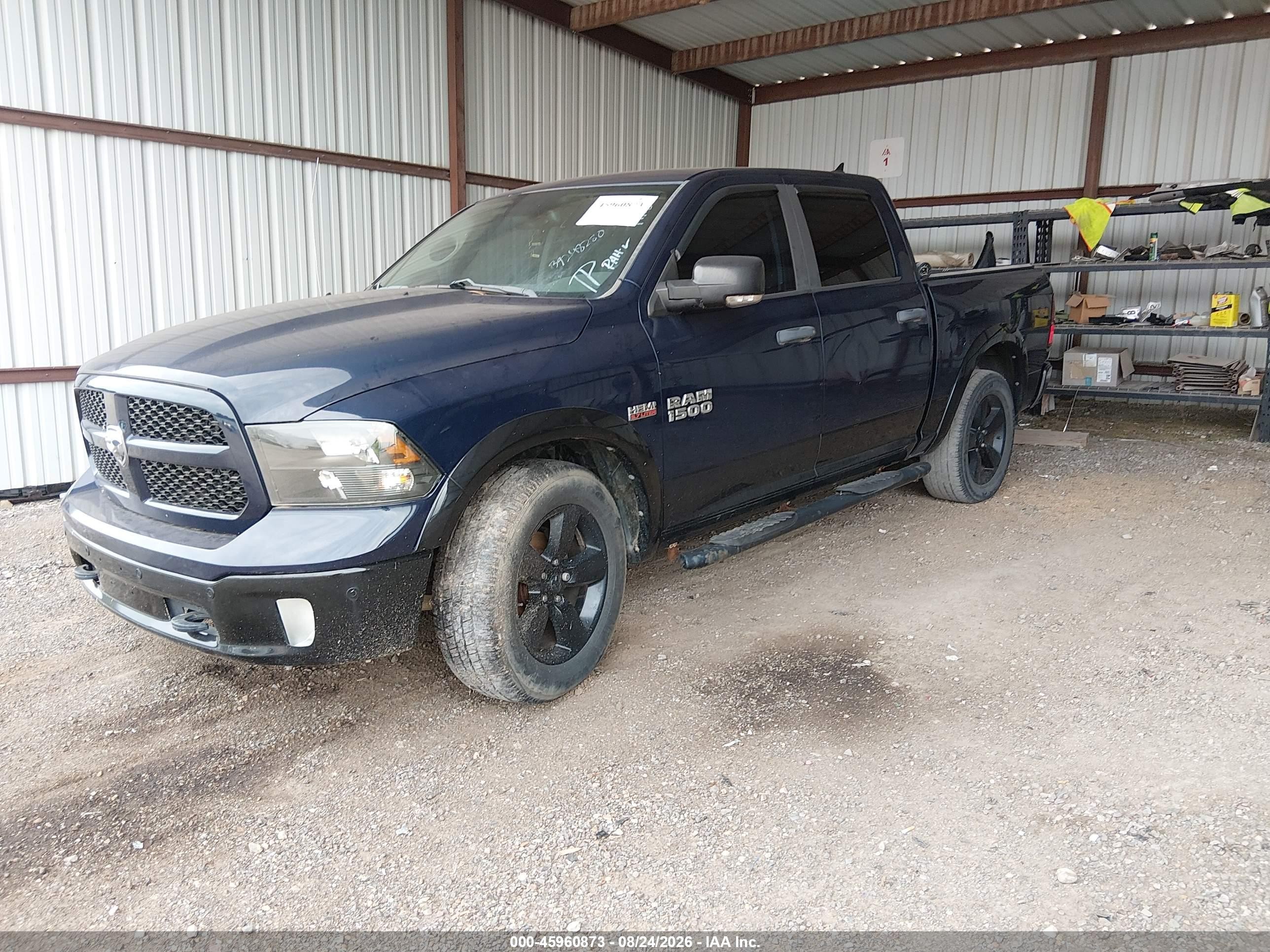 2015 Ram 1500 Outdoorsman Blue vin: 1C6RR6LT4FS639847