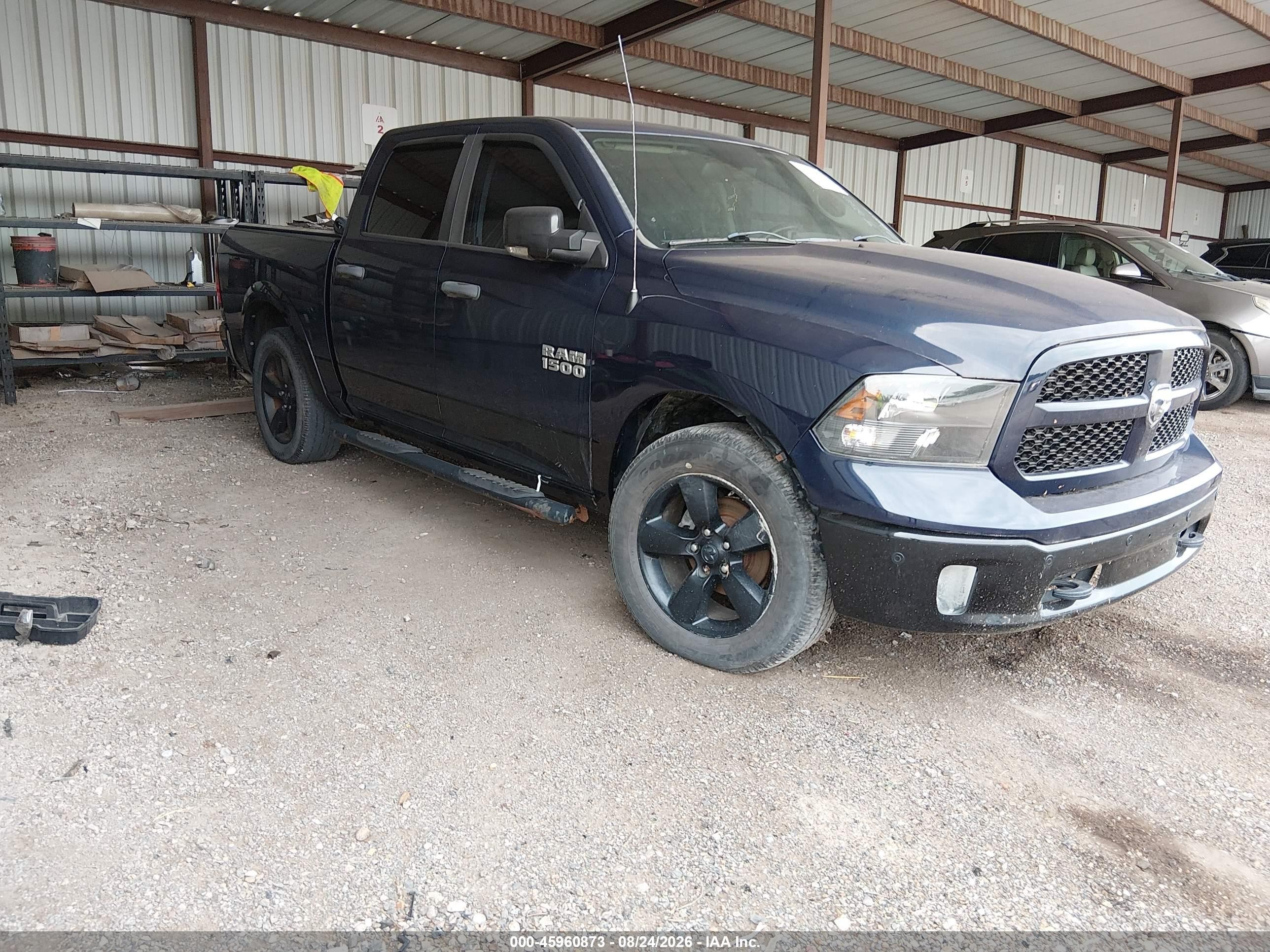 2015 Ram 1500 Outdoorsman Blue vin: 1C6RR6LT4FS639847