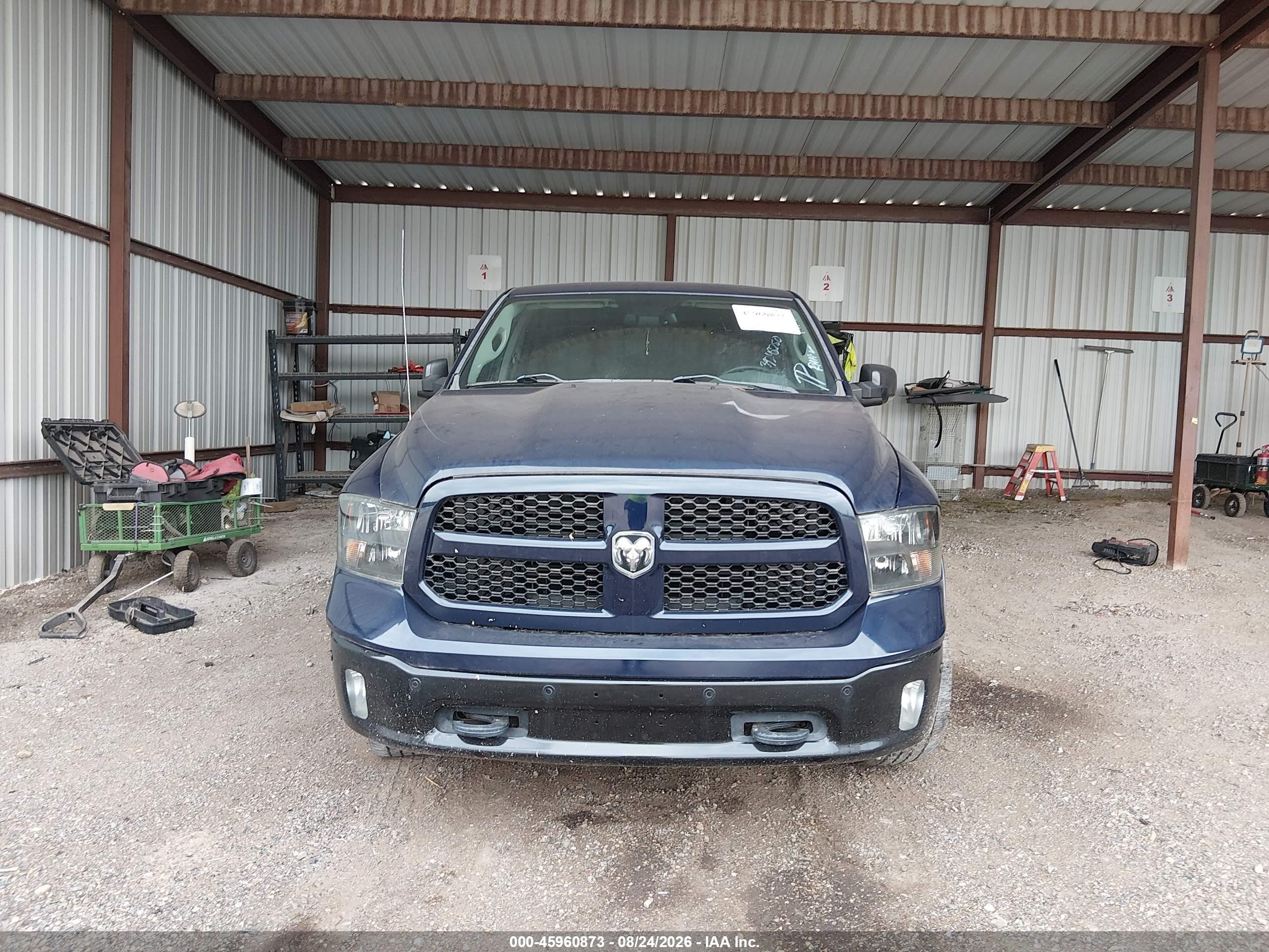 2015 Ram 1500 Outdoorsman Blue vin: 1C6RR6LT4FS639847