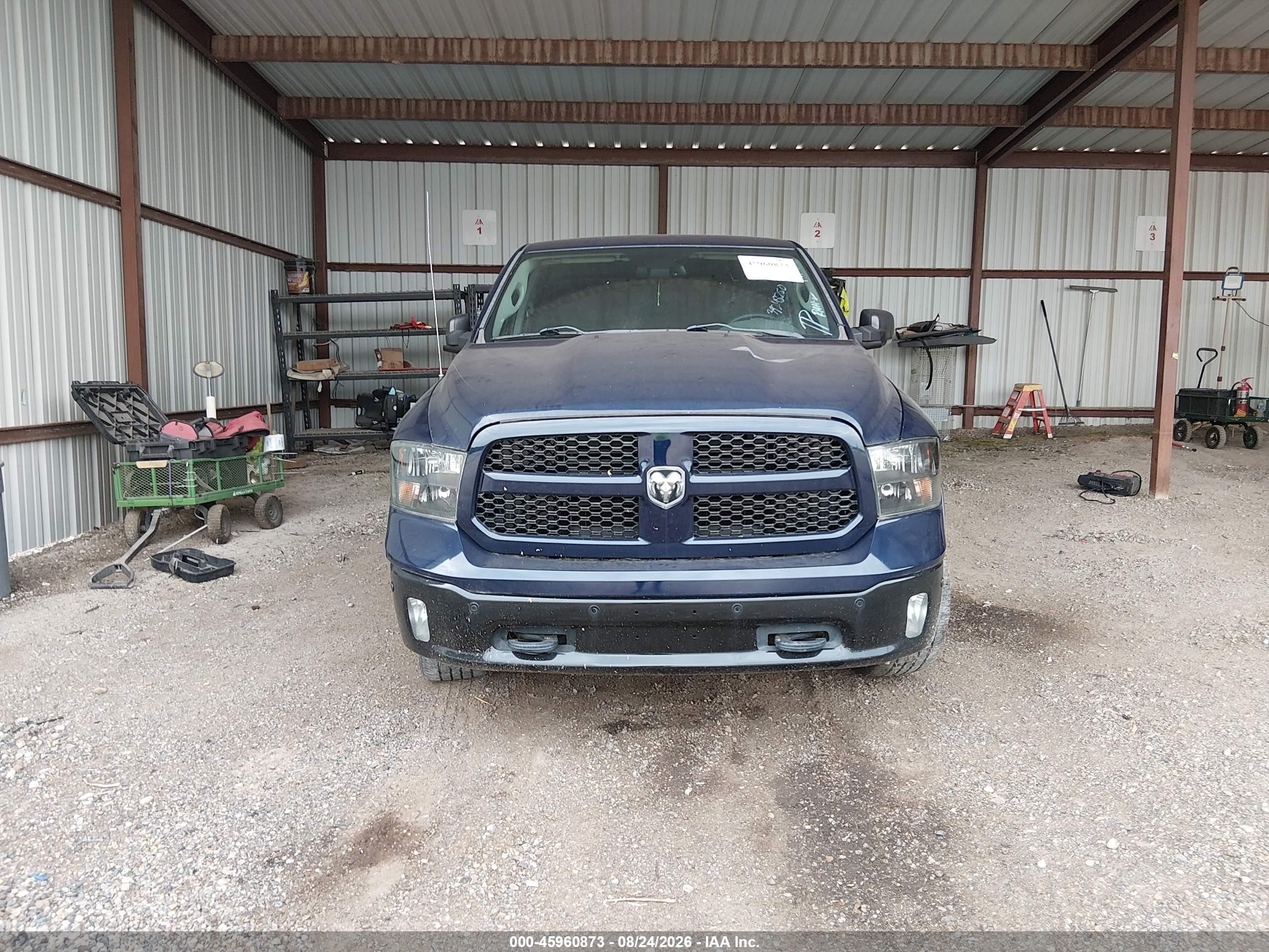 2015 Ram 1500 Outdoorsman Blue vin: 1C6RR6LT4FS639847