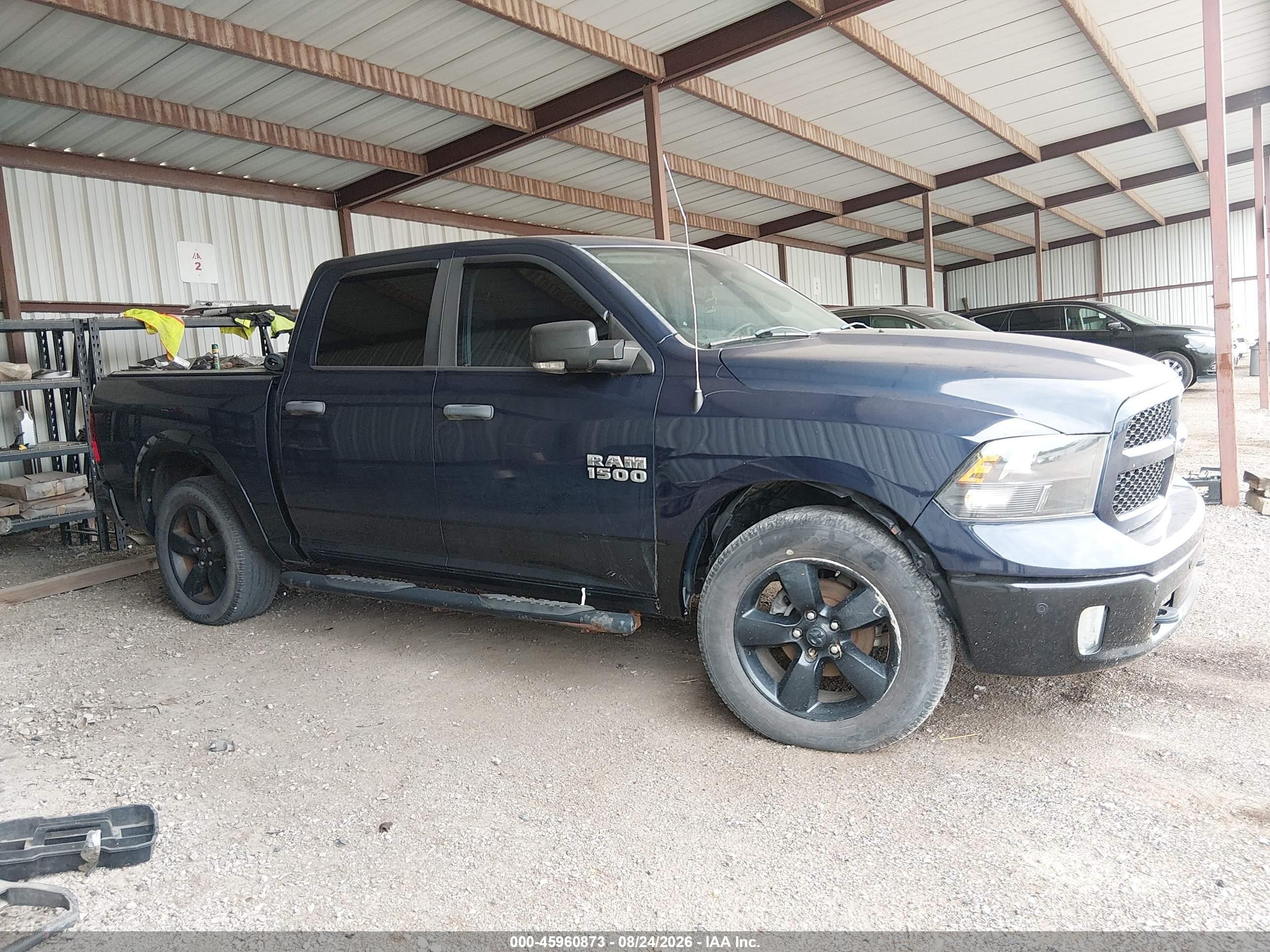 2015 Ram 1500 Outdoorsman Blue vin: 1C6RR6LT4FS639847