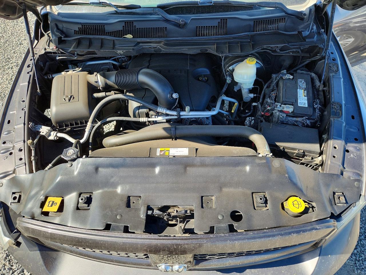 2015 Ram 1500 Slt Gray vin: 1C6RR6LT4FS675439