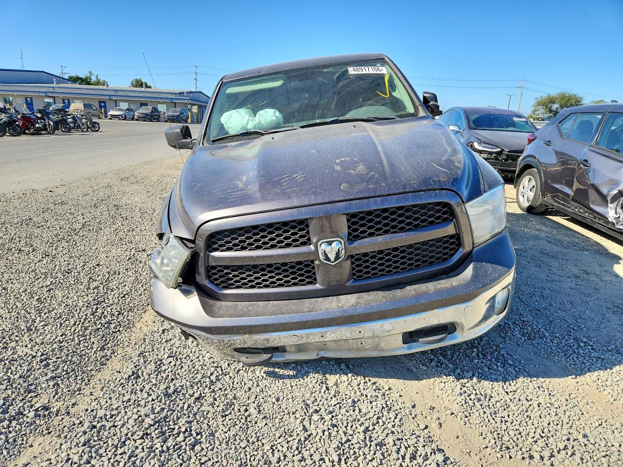 2015 Ram 1500 Slt Gray vin: 1C6RR6LT4FS675439