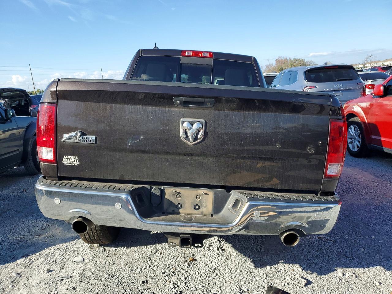 2016 Ram 1500 Slt Brown vin: 1C6RR6LT4GS368953