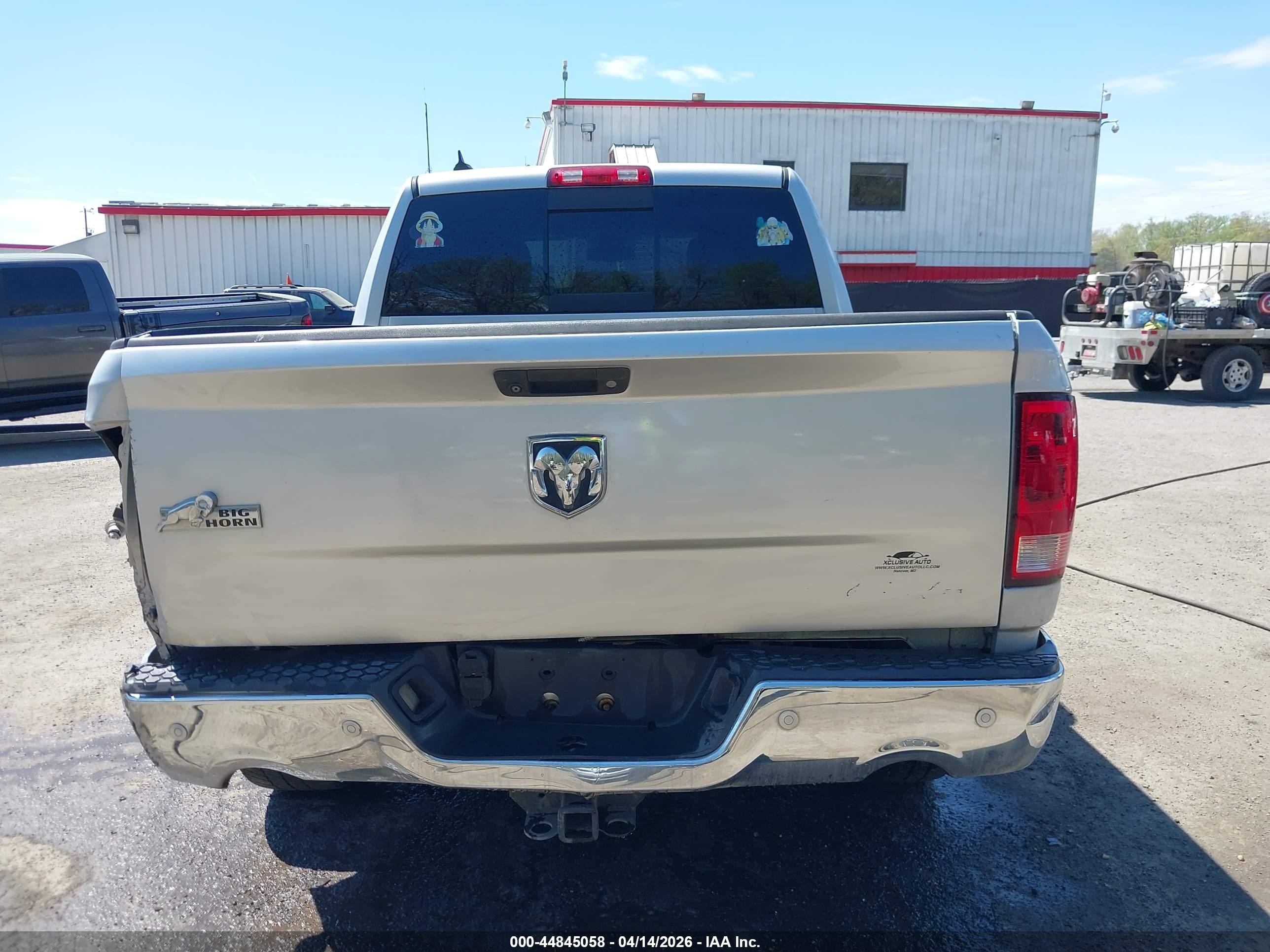 2014 Ram 1500 Big Horn Silver vin: 1C6RR6LT5ES223711