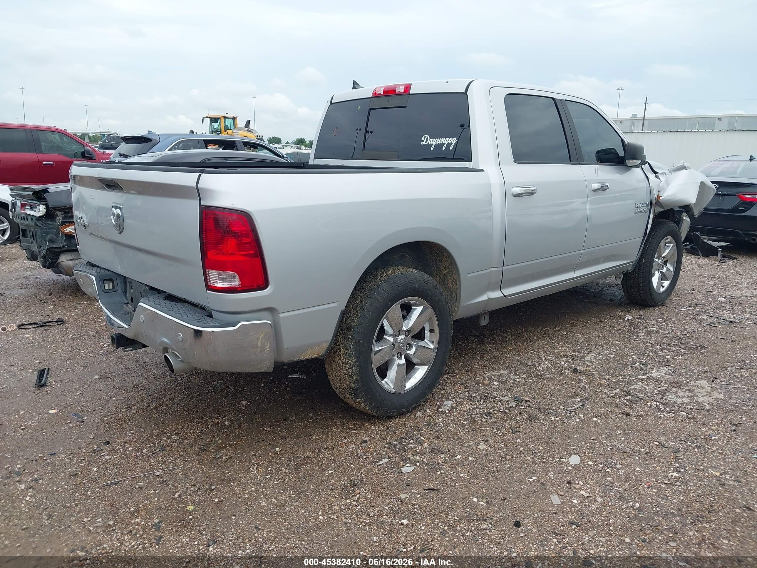 2014 Ram 1500 Lone Star Silver vin: 1C6RR6LT5ES356470
