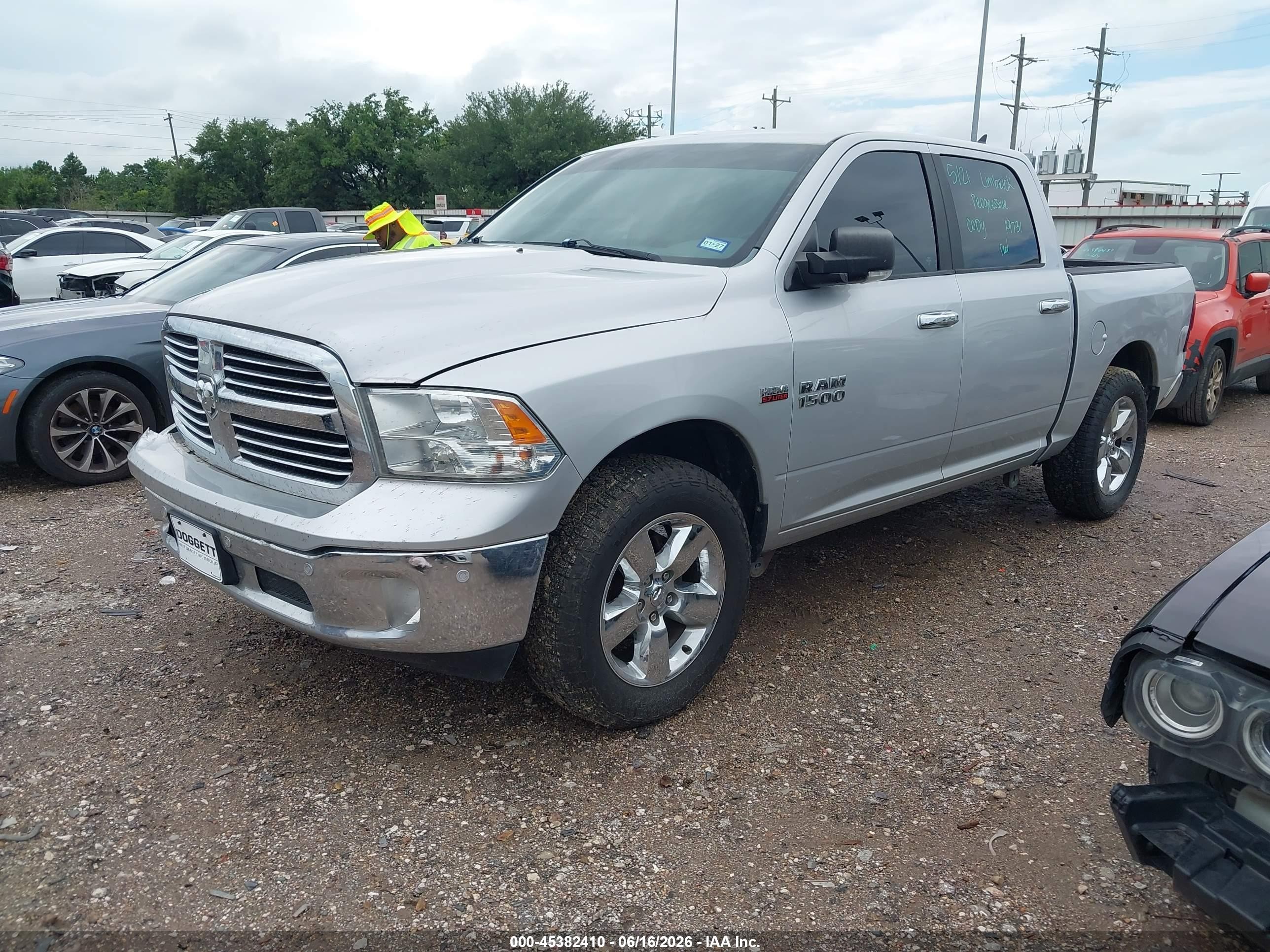 2014 Ram 1500 Lone Star Silver vin: 1C6RR6LT5ES356470