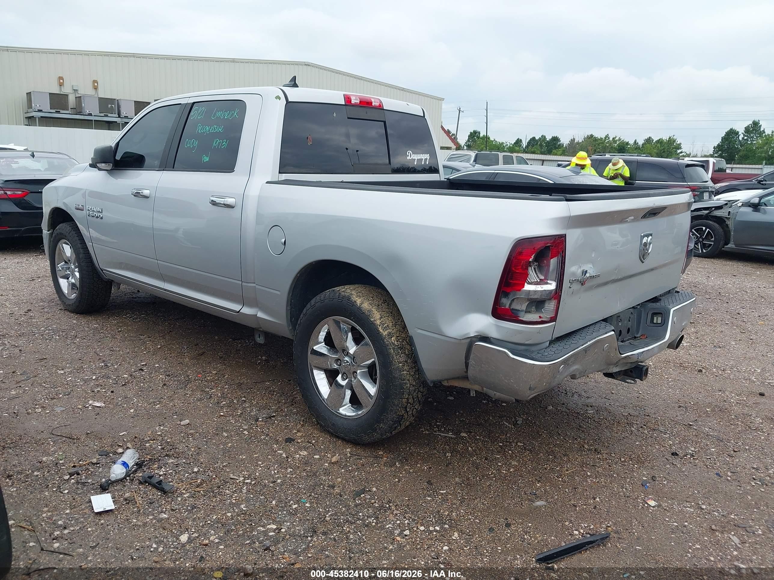 2014 Ram 1500 Lone Star Silver vin: 1C6RR6LT5ES356470