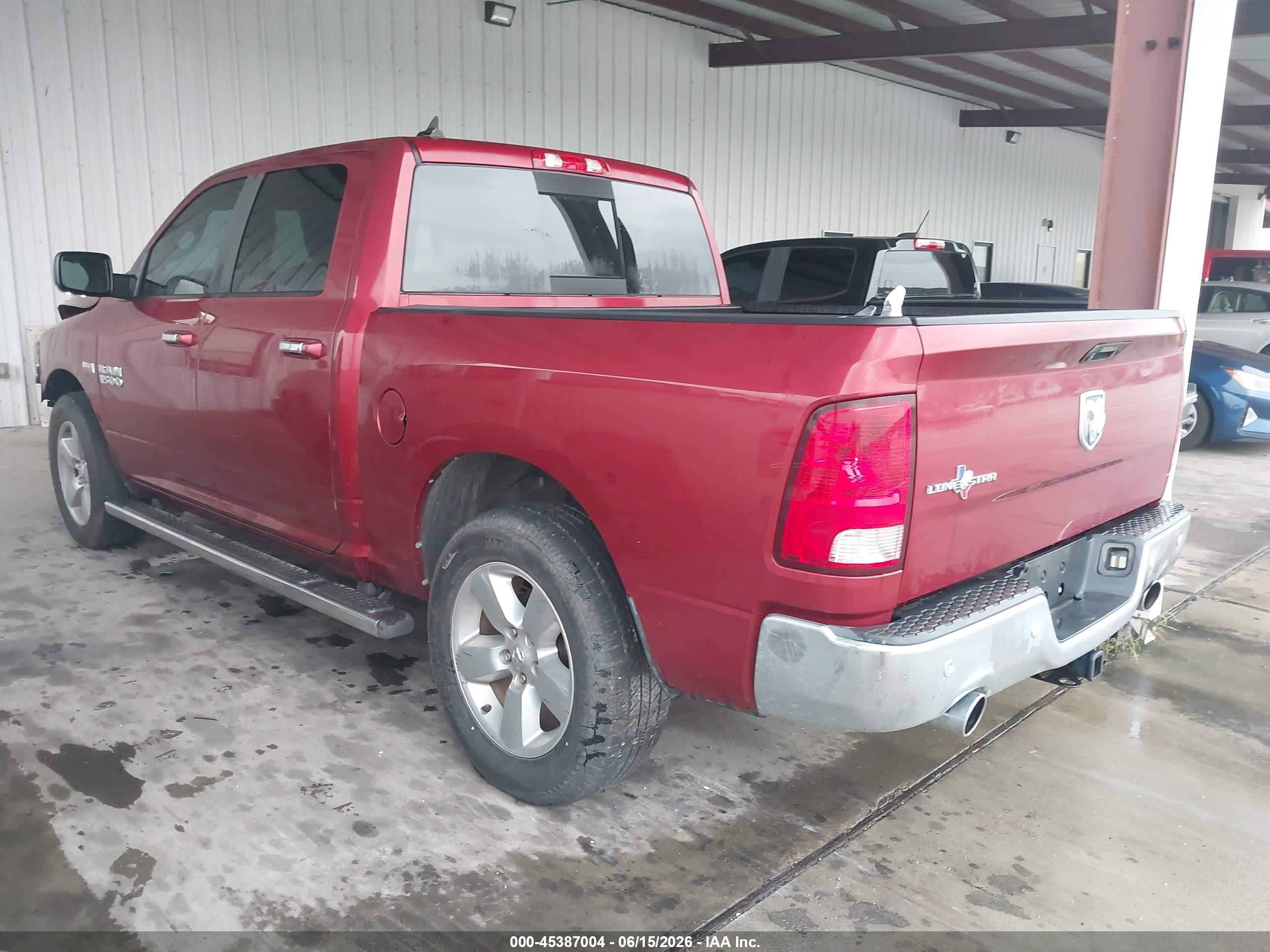 2014 Ram 1500 Lone Star Red vin: 1C6RR6LT5ES414688