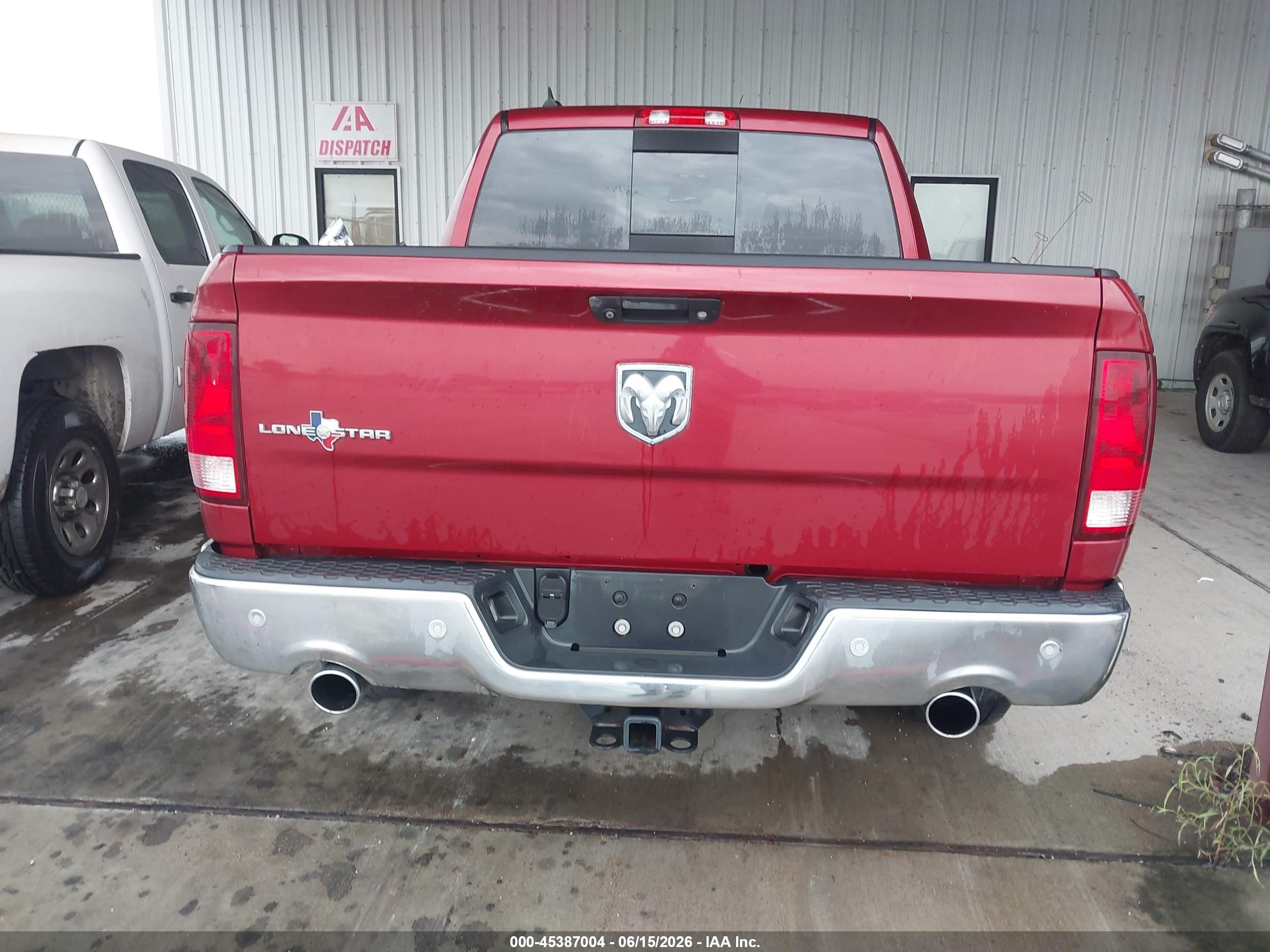 2014 Ram 1500 Lone Star Red vin: 1C6RR6LT5ES414688