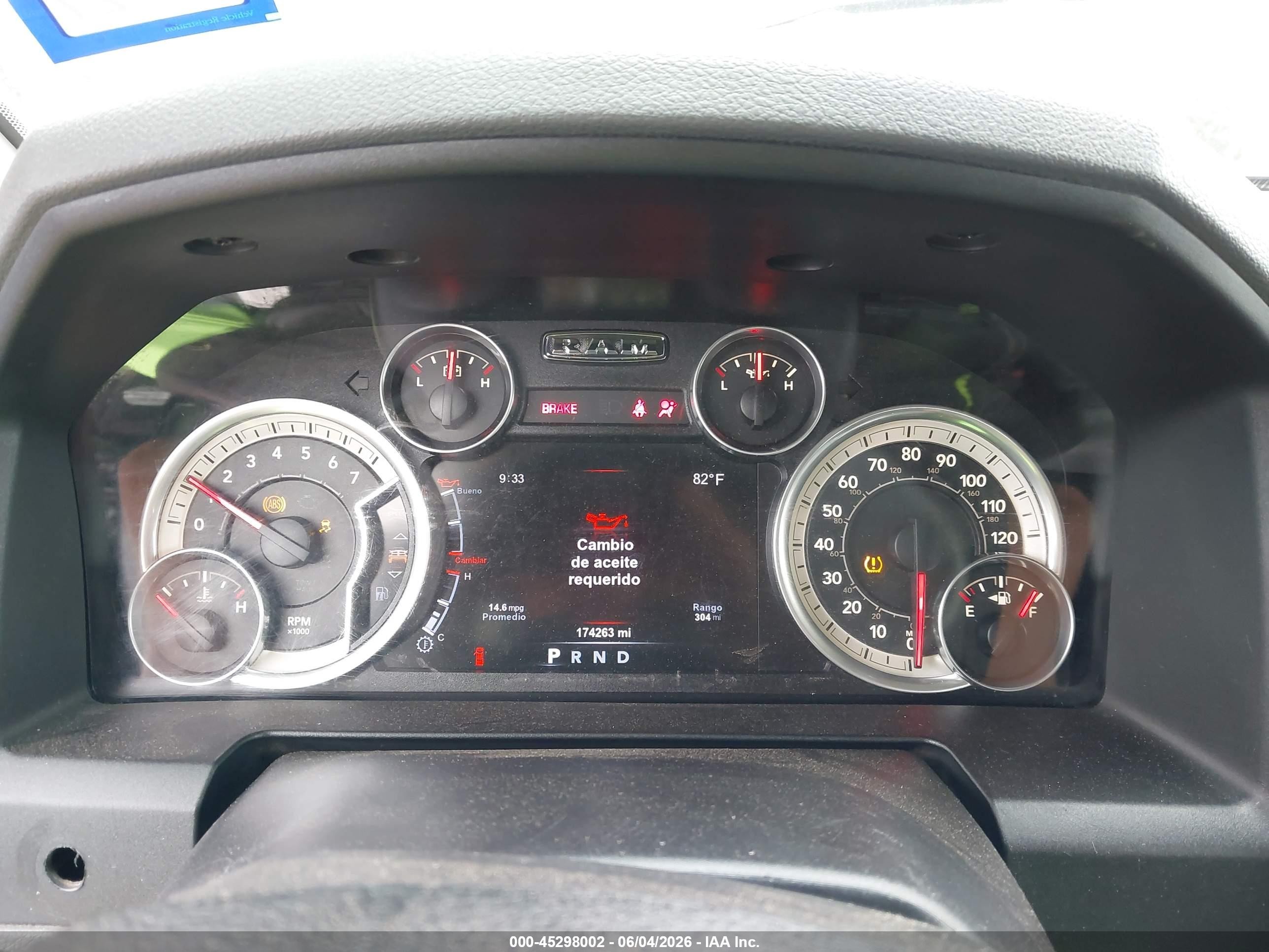 2015 Ram 1500 Lone Star Серый vin: 1C6RR6LT5FS604895