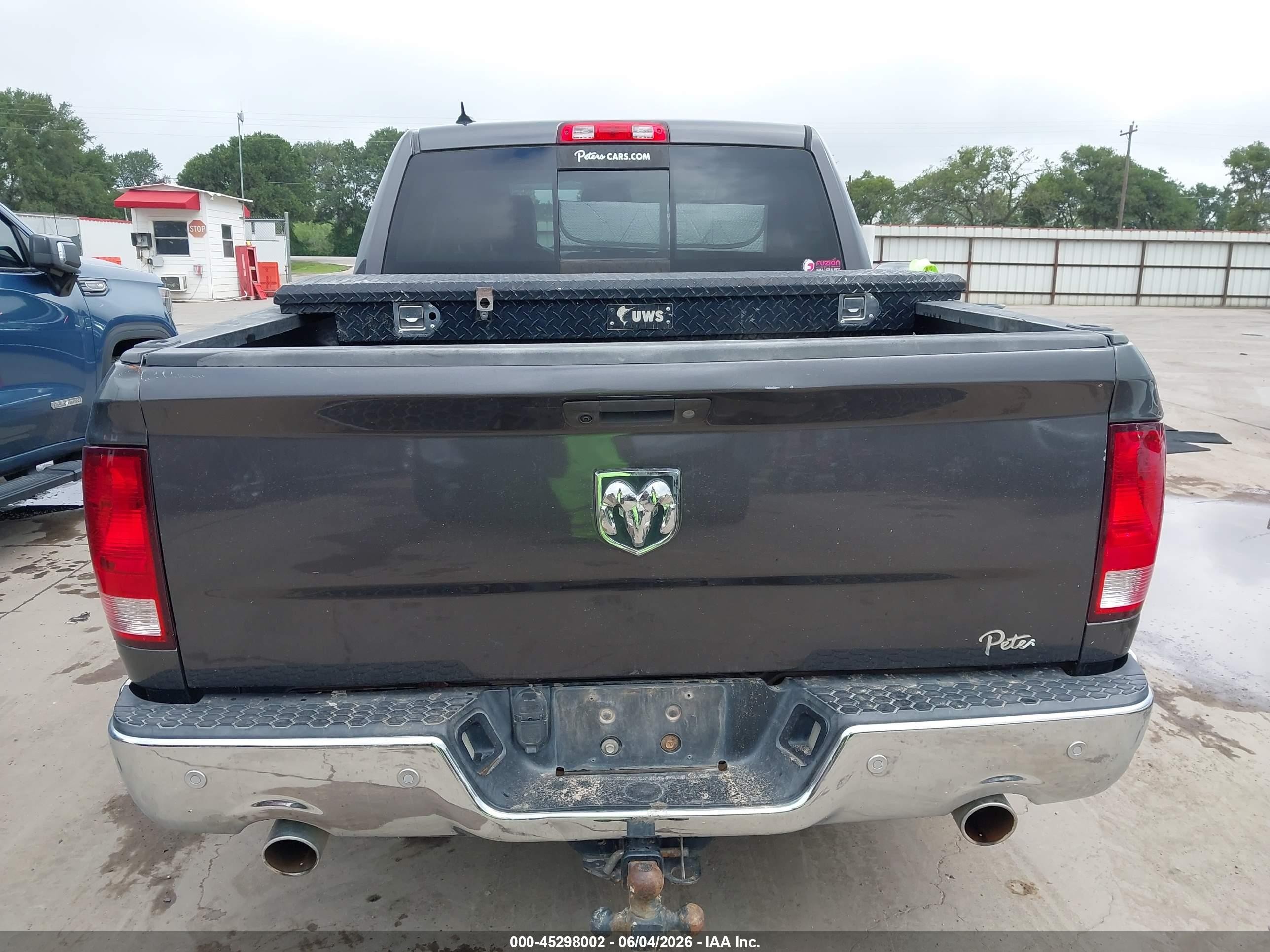 2015 Ram 1500 Lone Star Серый vin: 1C6RR6LT5FS604895