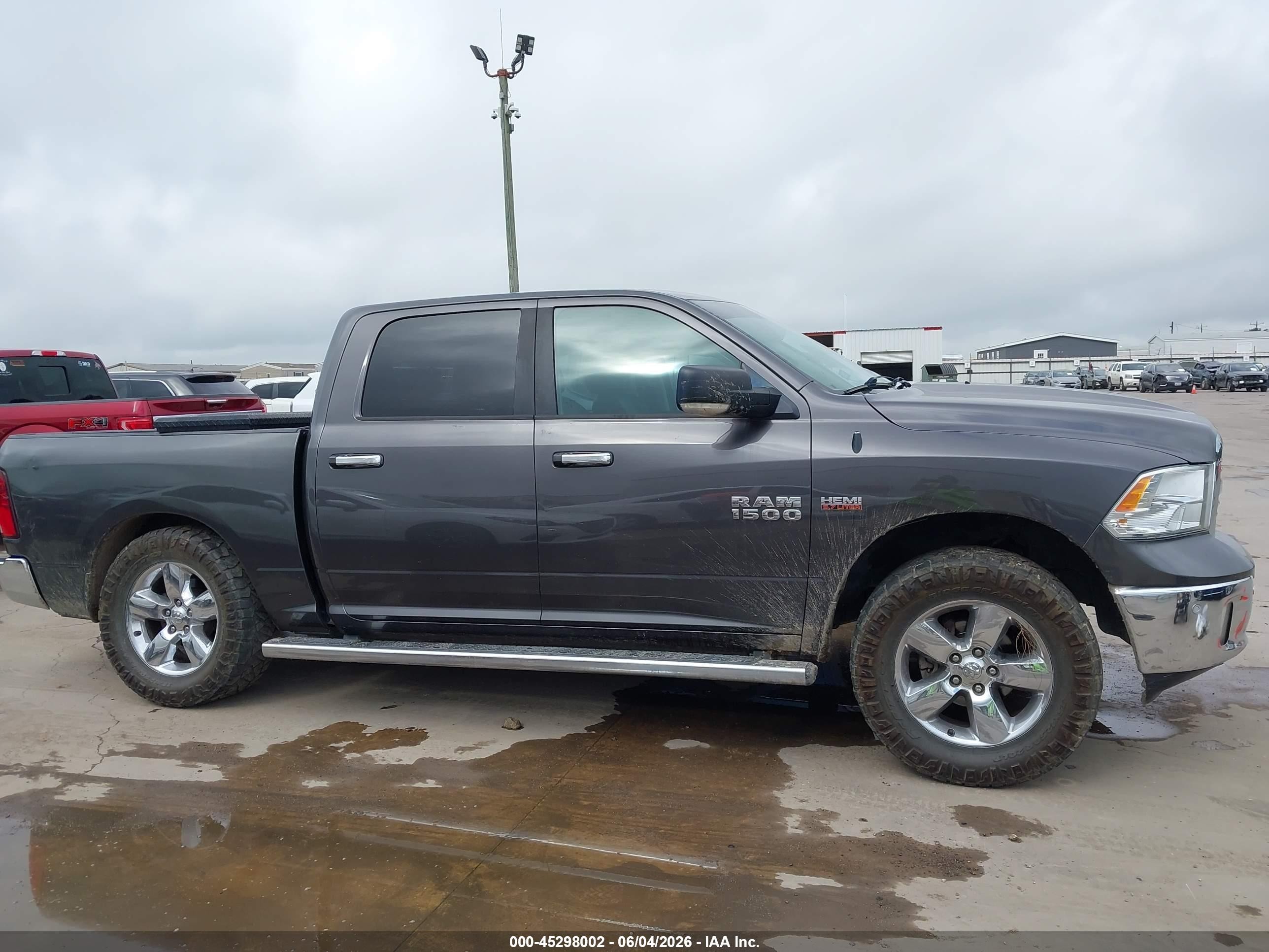 2015 Ram 1500 Lone Star Серый vin: 1C6RR6LT5FS604895