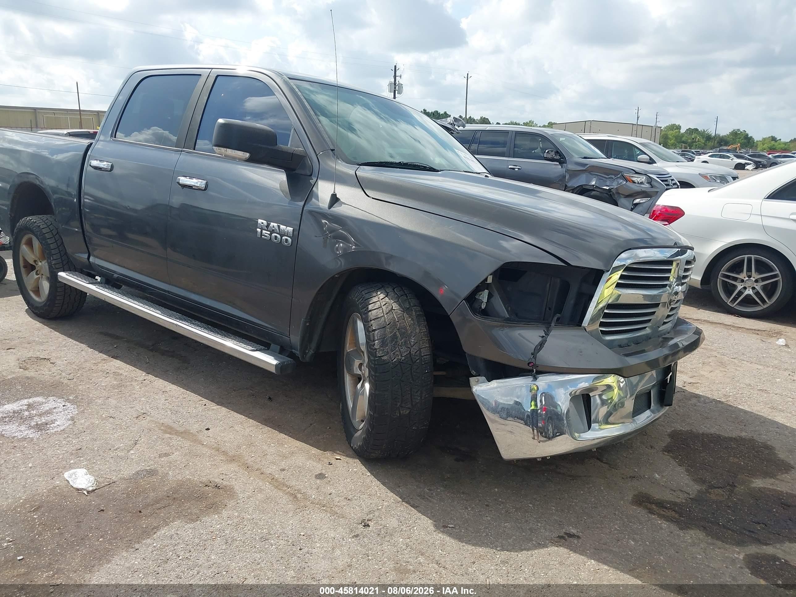 2015 Ram 1500 Lone Star Gray vin: 1C6RR6LT5FS692606