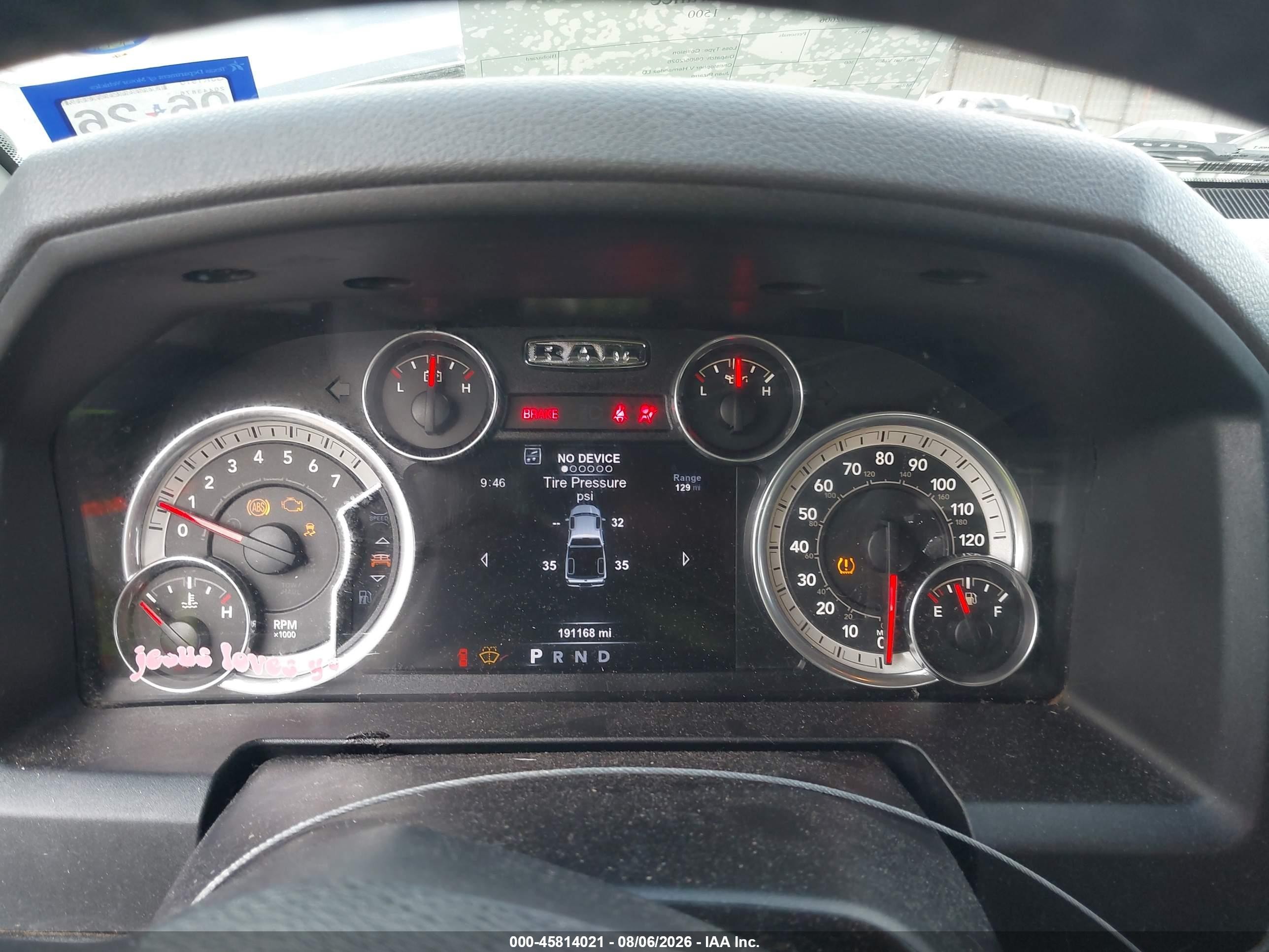 2015 Ram 1500 Lone Star Gray vin: 1C6RR6LT5FS692606