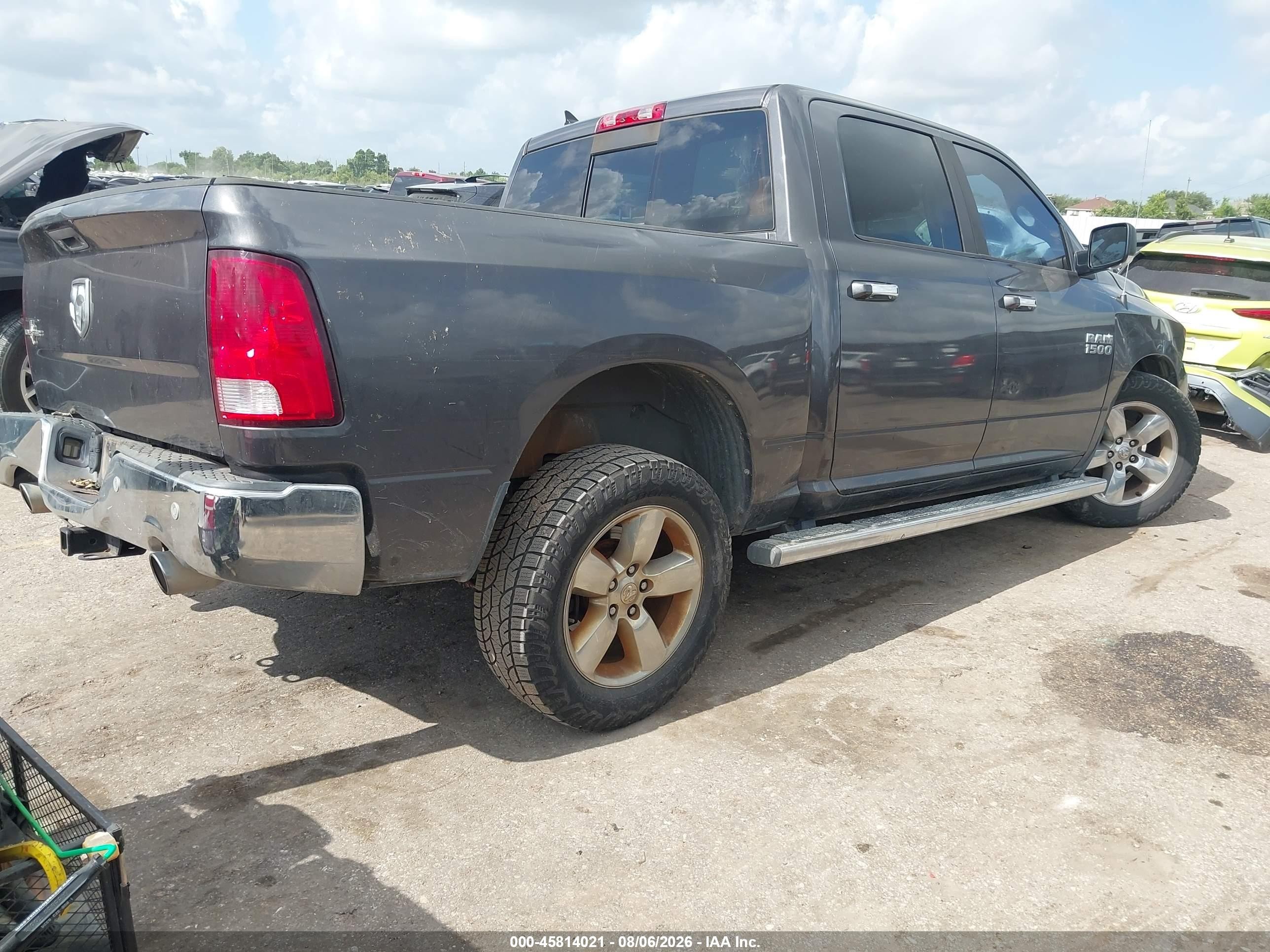 2015 Ram 1500 Lone Star Gray vin: 1C6RR6LT5FS692606