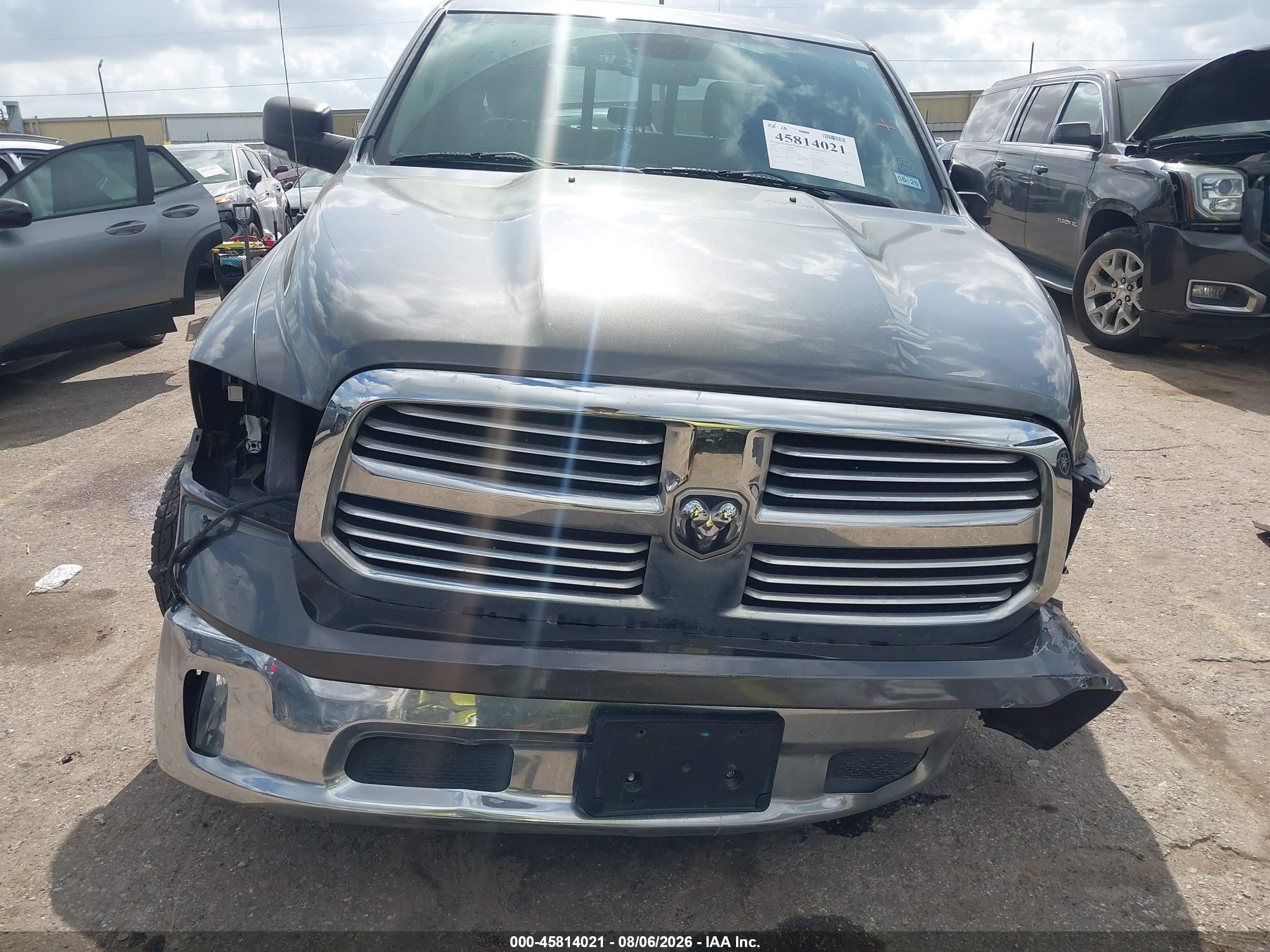 2015 Ram 1500 Lone Star Gray vin: 1C6RR6LT5FS692606